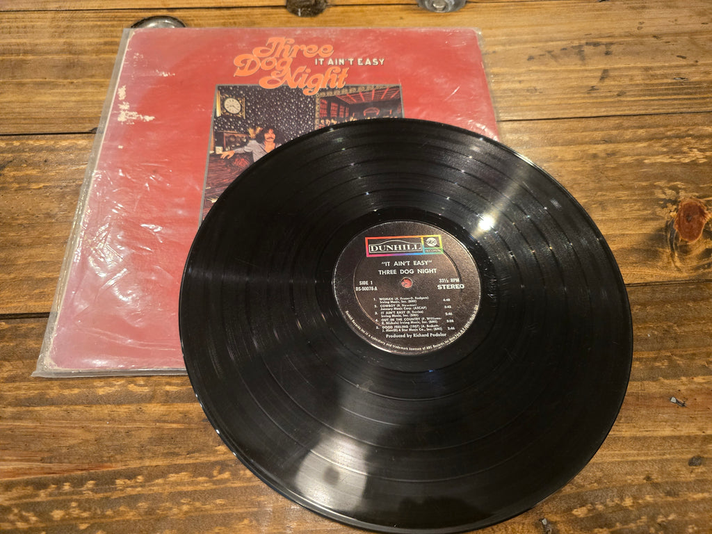 Three Dog Night – It Ain't Easy (1970, LP, Dunhill Records, DS-50078)