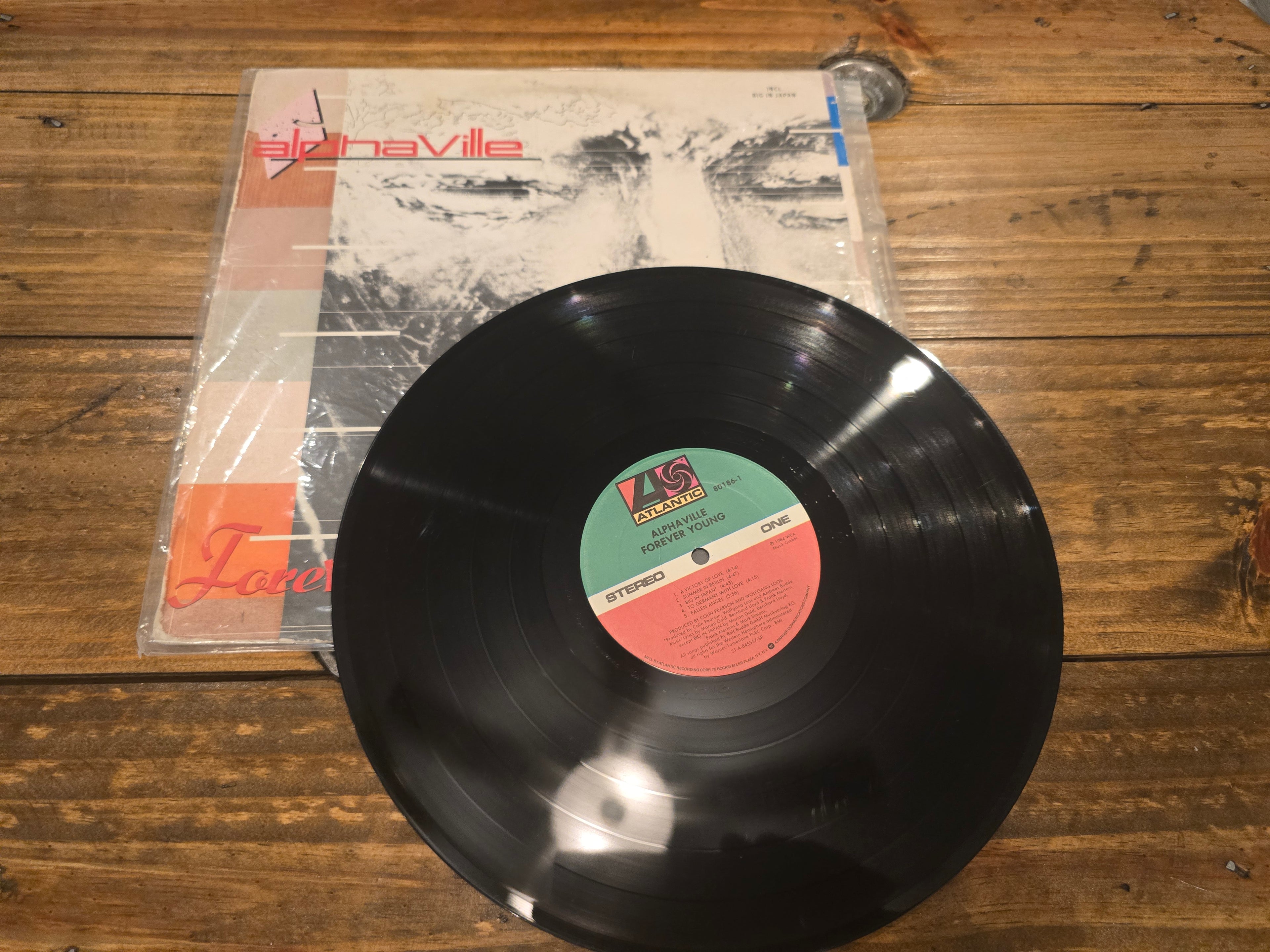 Alphaville – Forever Young (1984, LP, Atlantic Records, 80186-1)