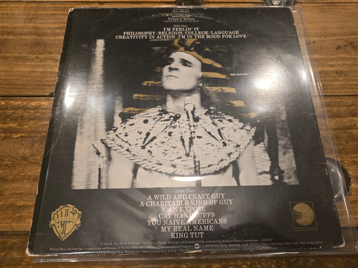 Steve Martin – A Wild and Crazy Guy (1978, LP, Warner Bros. Records, HS-3238)