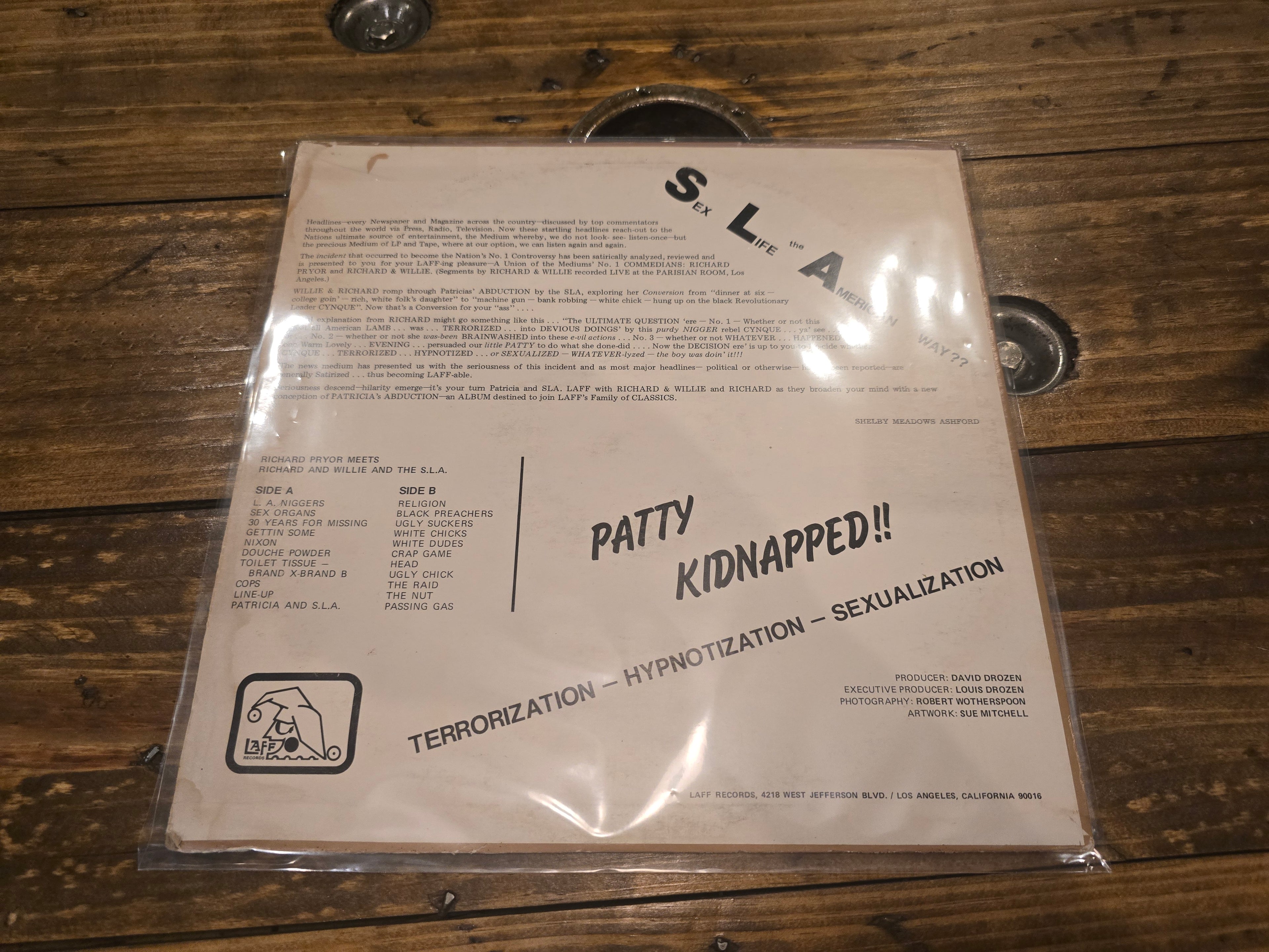Richard Pryor – Bicentennial Nigger (1976, LP, Warner Bros. Records, BS-2960)
