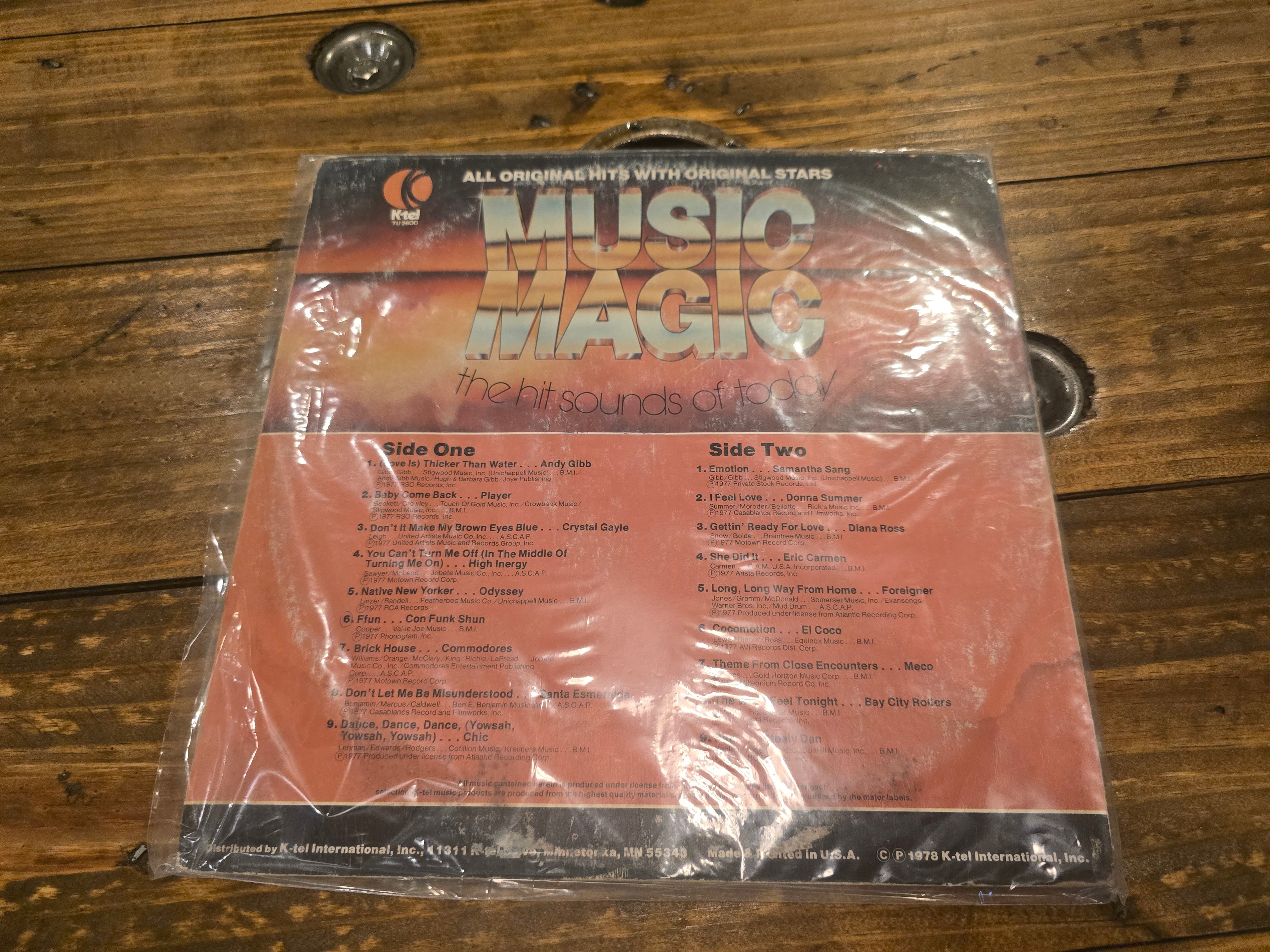 Various Artists – Music Magic (LP, K-Tel Records, TU-2600)