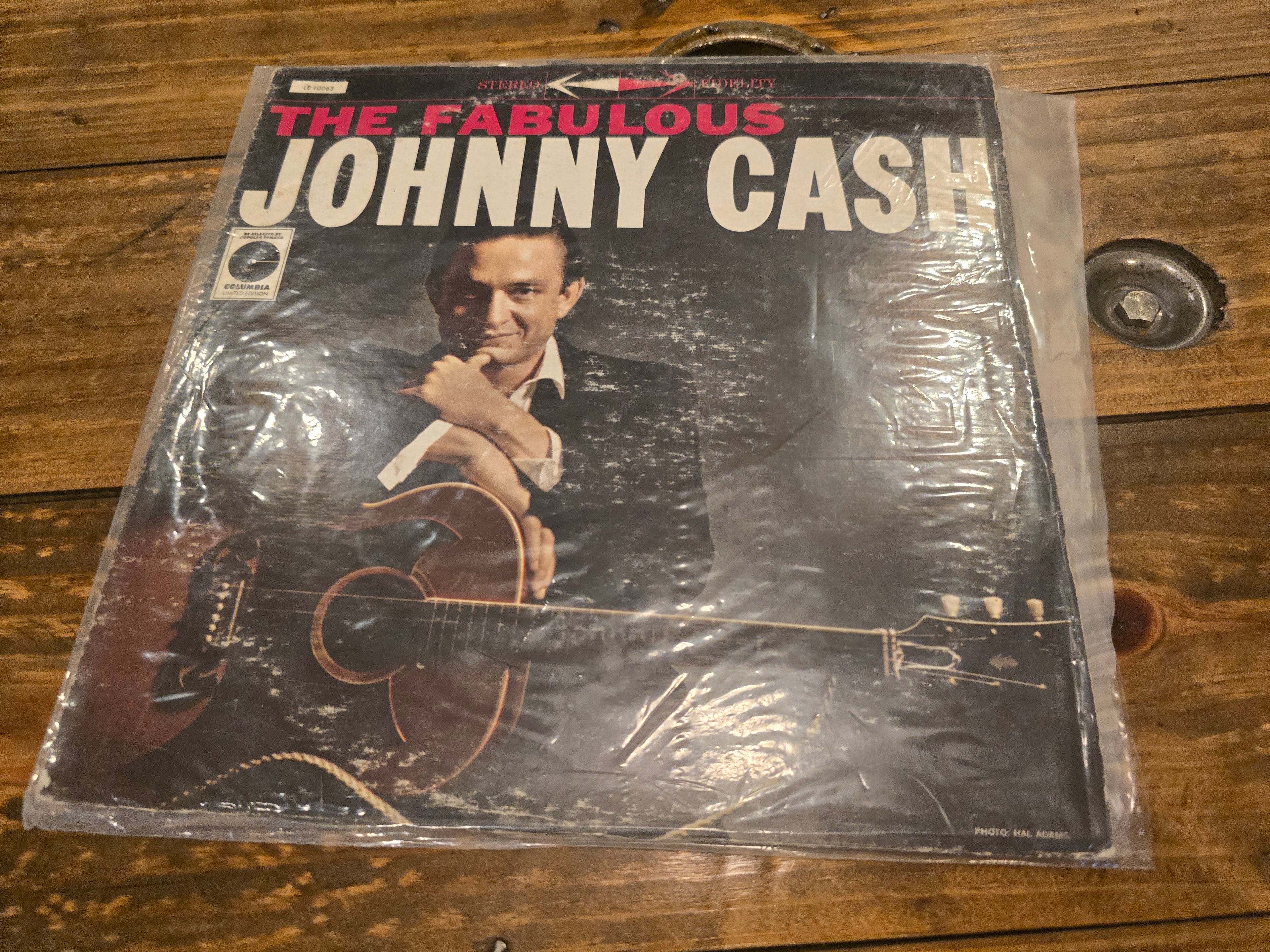 Johnny Cash – The Fabulous Johnny Cash (1958, LP, Columbia Records, LE-10063)