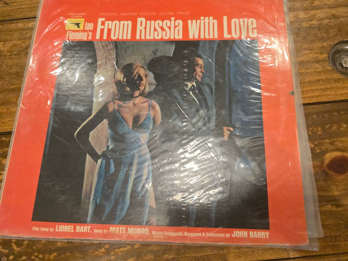 John Barry – From Russia with Love (1963, LP, United Artists Records, UAS-5114-B)