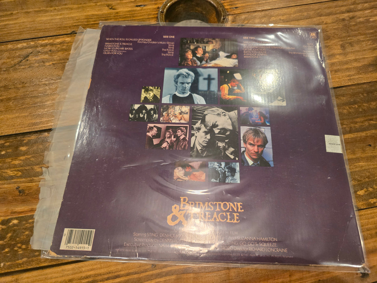 Various Artists – Brimstone & Treacle (1982, LP, A&M Records, SP-4915)
