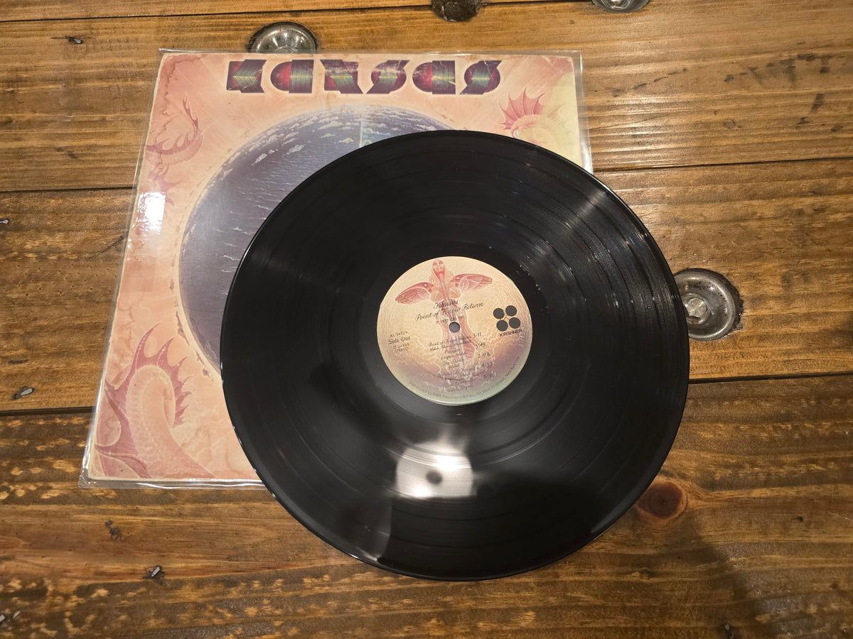 Kansas – Point of Know Return (1977, LP, Kirshner/CBS Records, AL-34929)