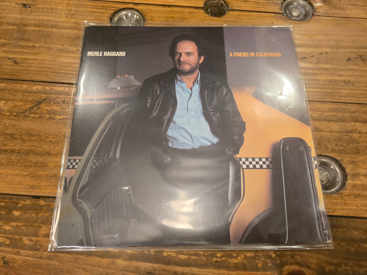 Merle Haggard – A Friend in California (1986, LP, Epic Records, E-40286)