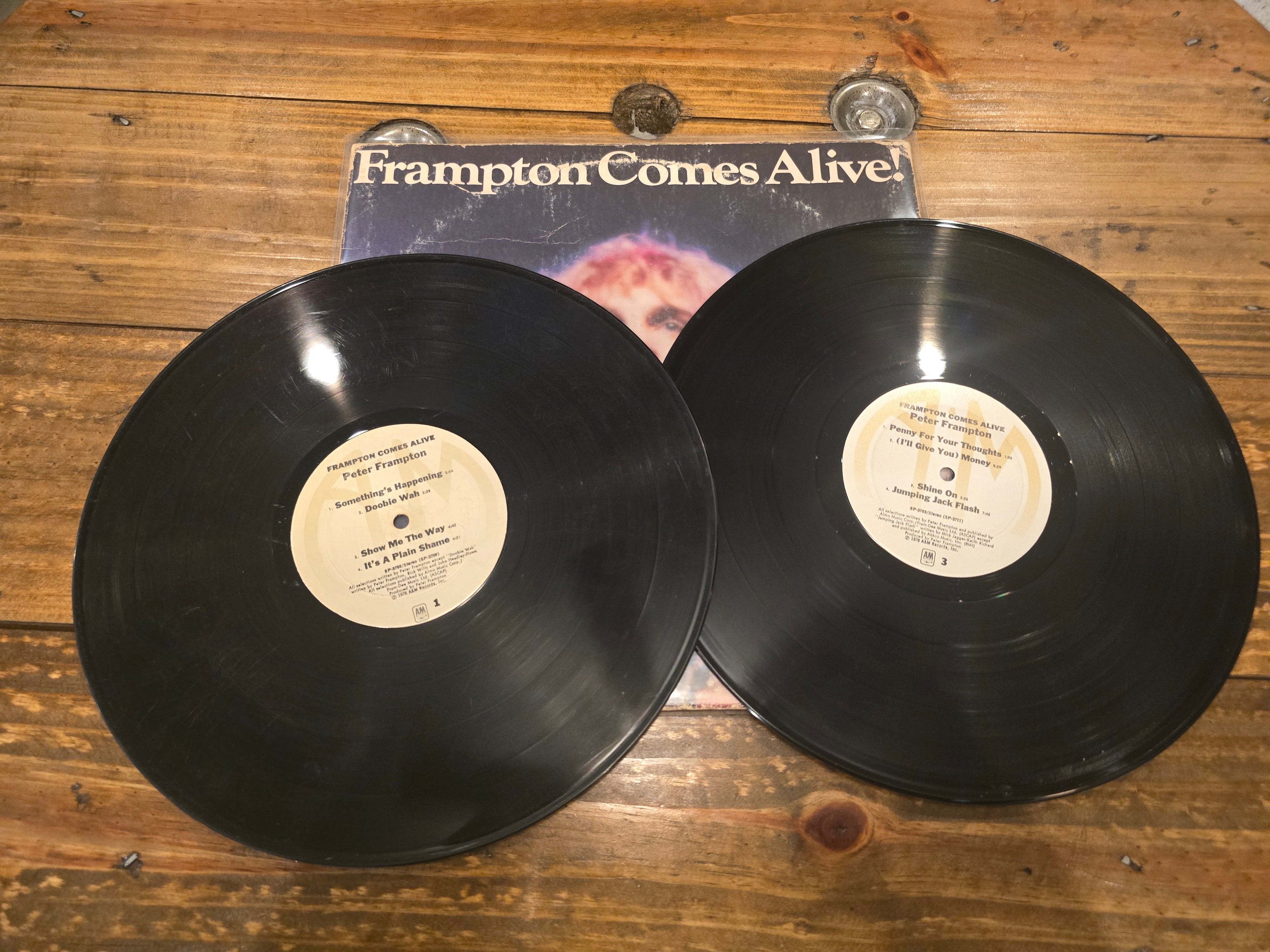 Peter Frampton – Frampton Comes Alive! (1976, 2xLP, A&M Records, SP-3703)