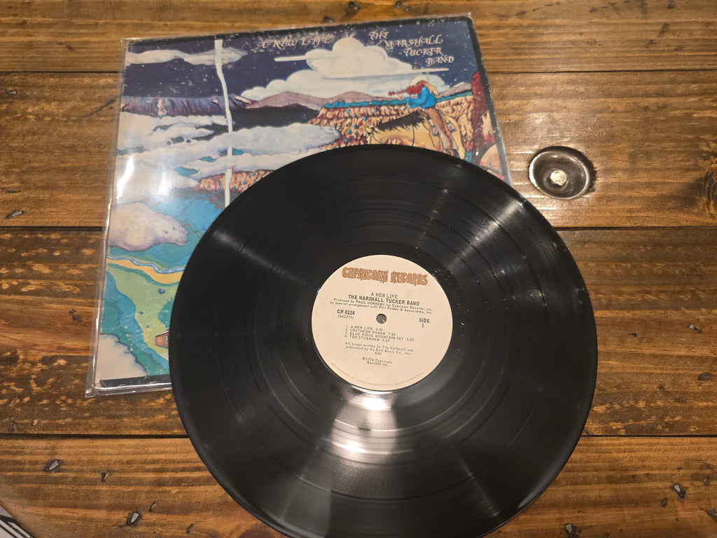 The Marshall Tucker Band – A New Life (1974, LP, Capricorn Records, CP-0124)
