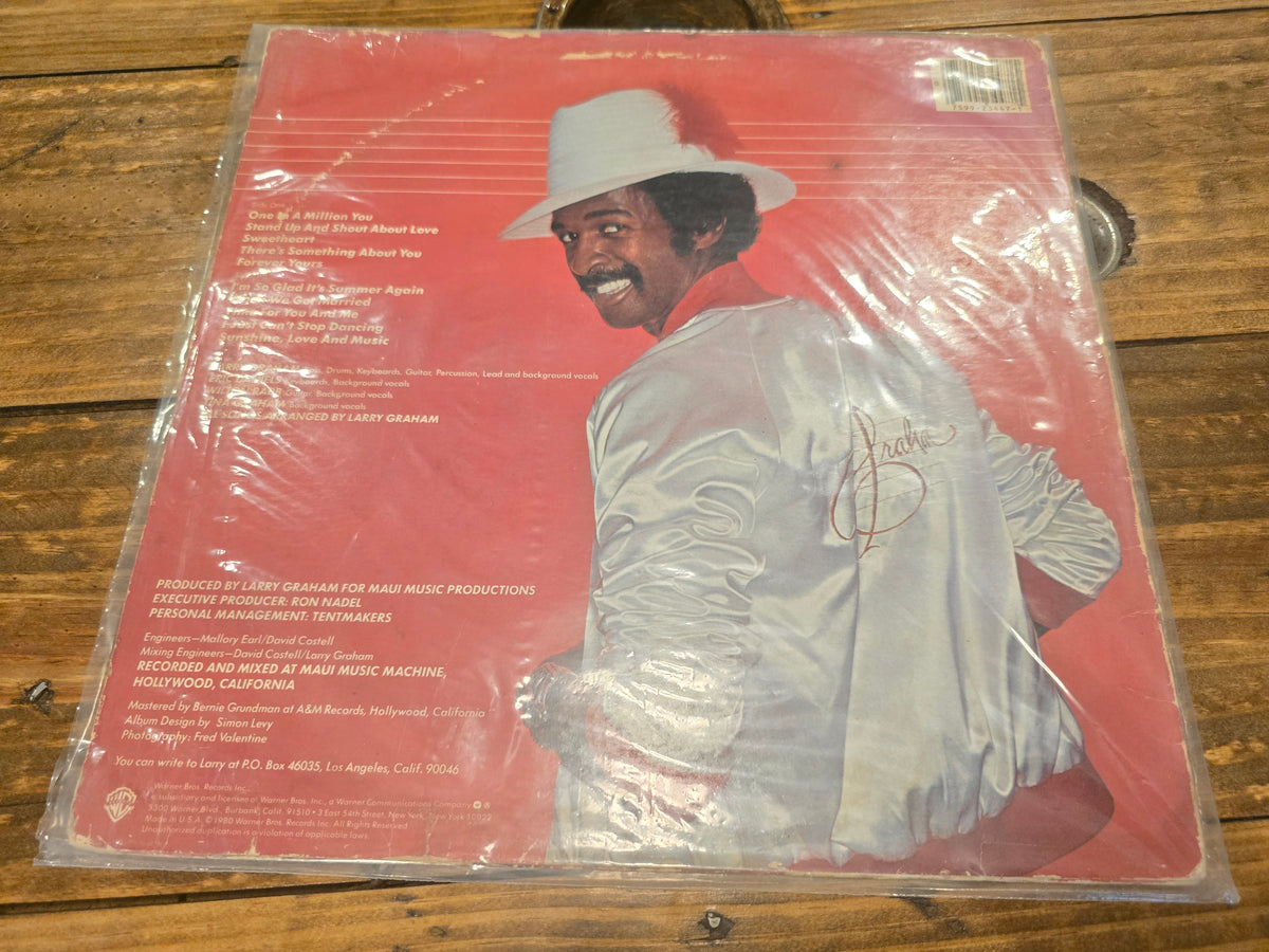 Larry Graham – One in a Million (1980, LP, Warner Bros. Records, R-133891)
