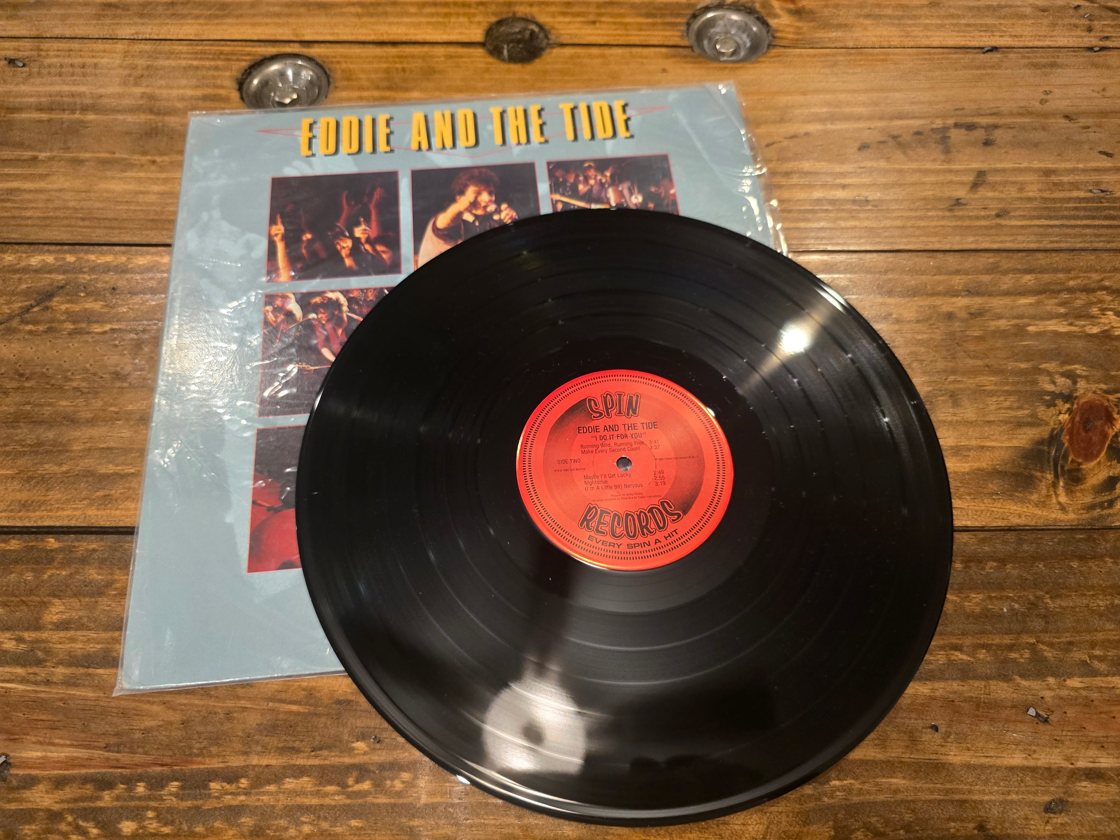 Eddie and the Tide – I Do It for You (1984, LP, Spin Records)