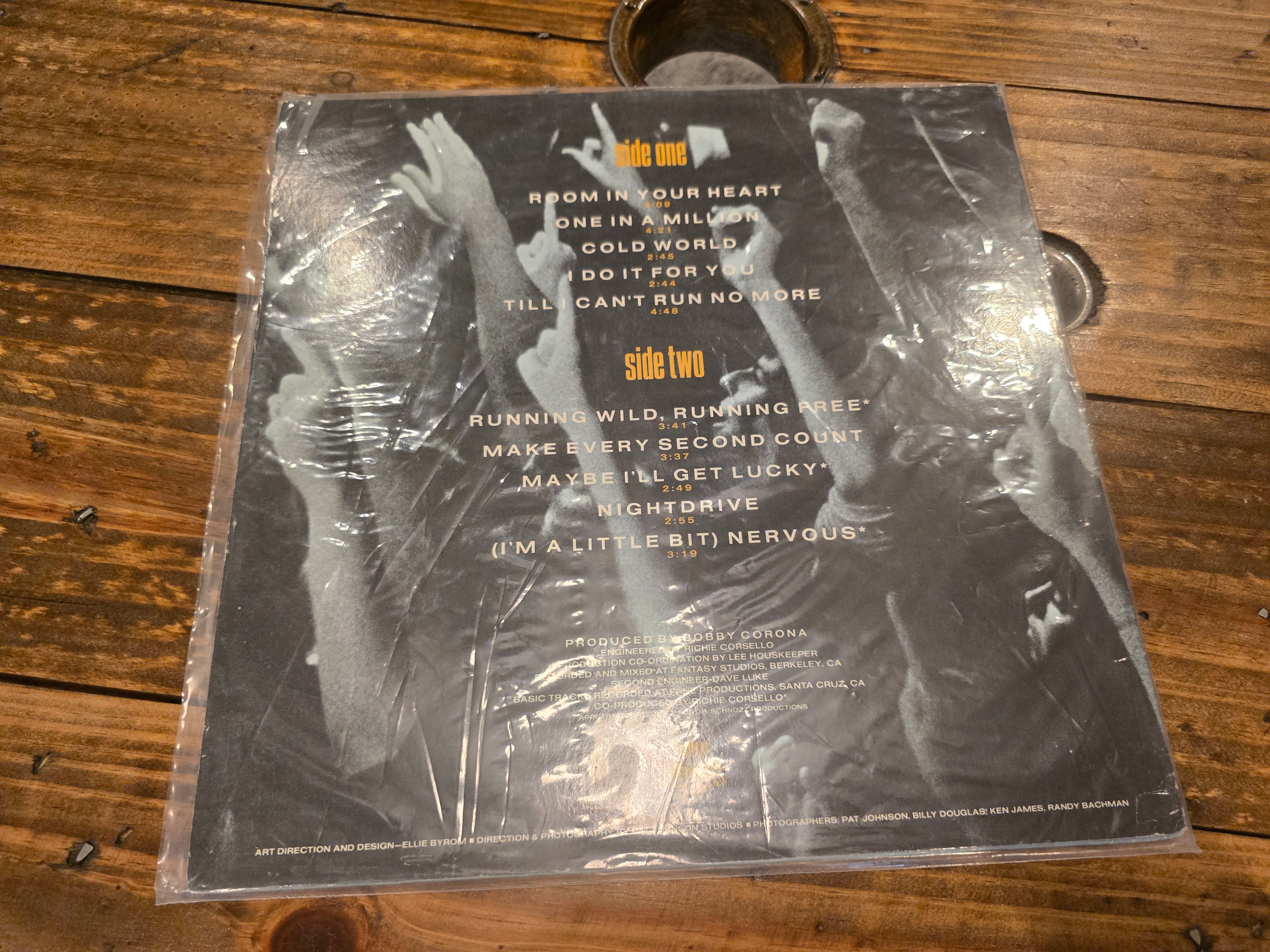 Eddie and the Tide – I Do It for You (1984, LP, Spin Records)