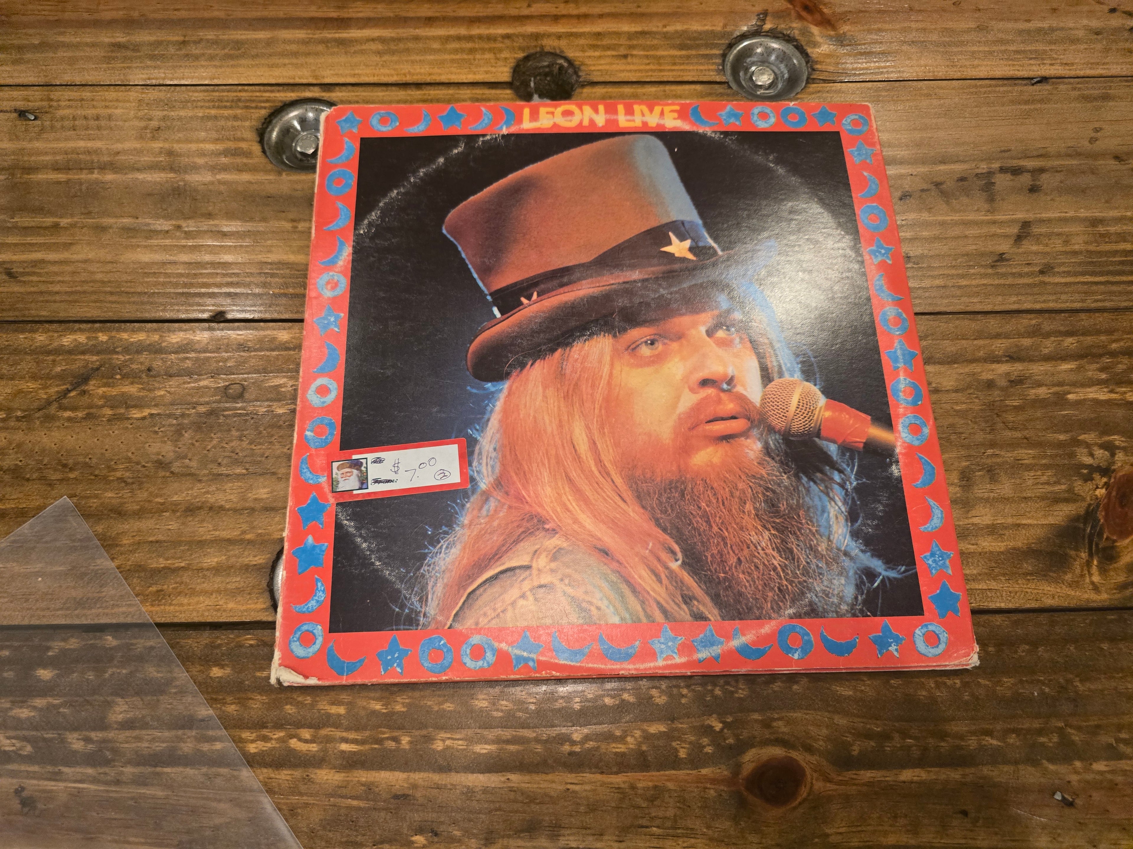 Leon Russell – Leon Live (1973, 3xLP, Shelter Records, STCO-6917)