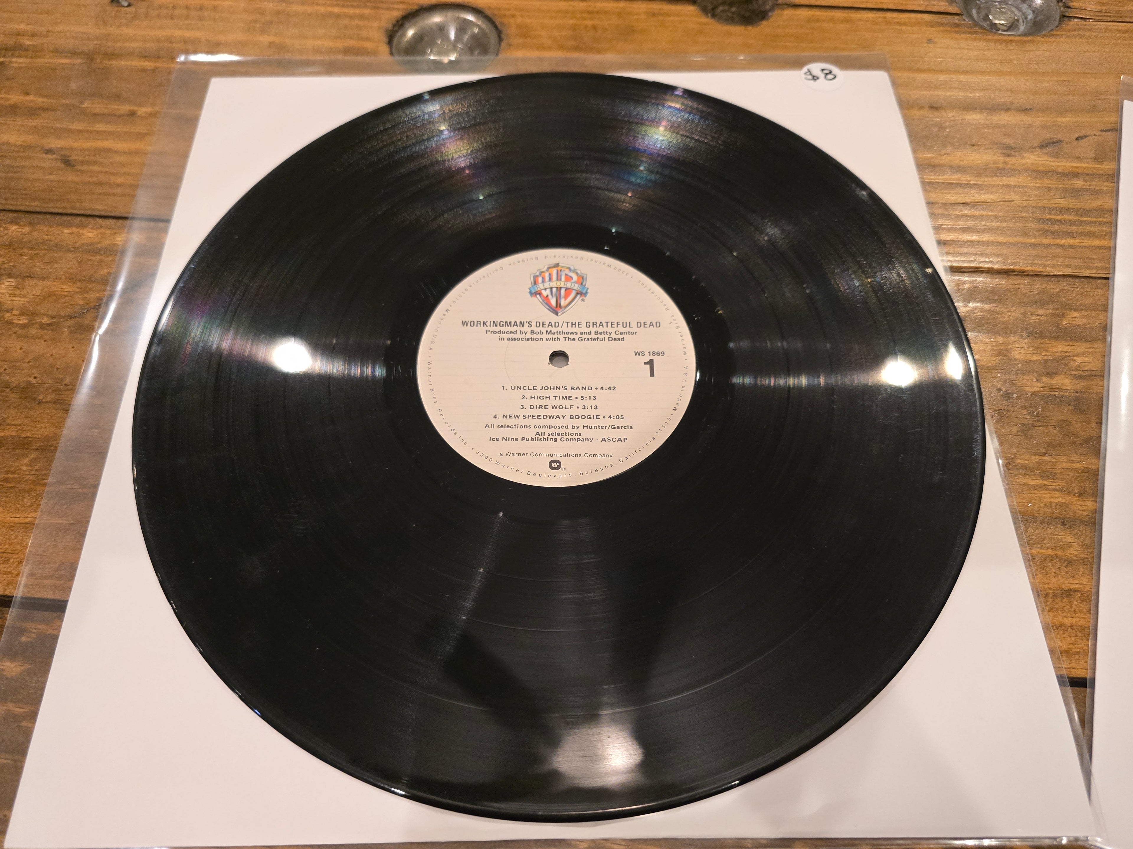Grateful Dead – Workingman's Dead (1970, LP, Warner Bros. Records, WS-1869)