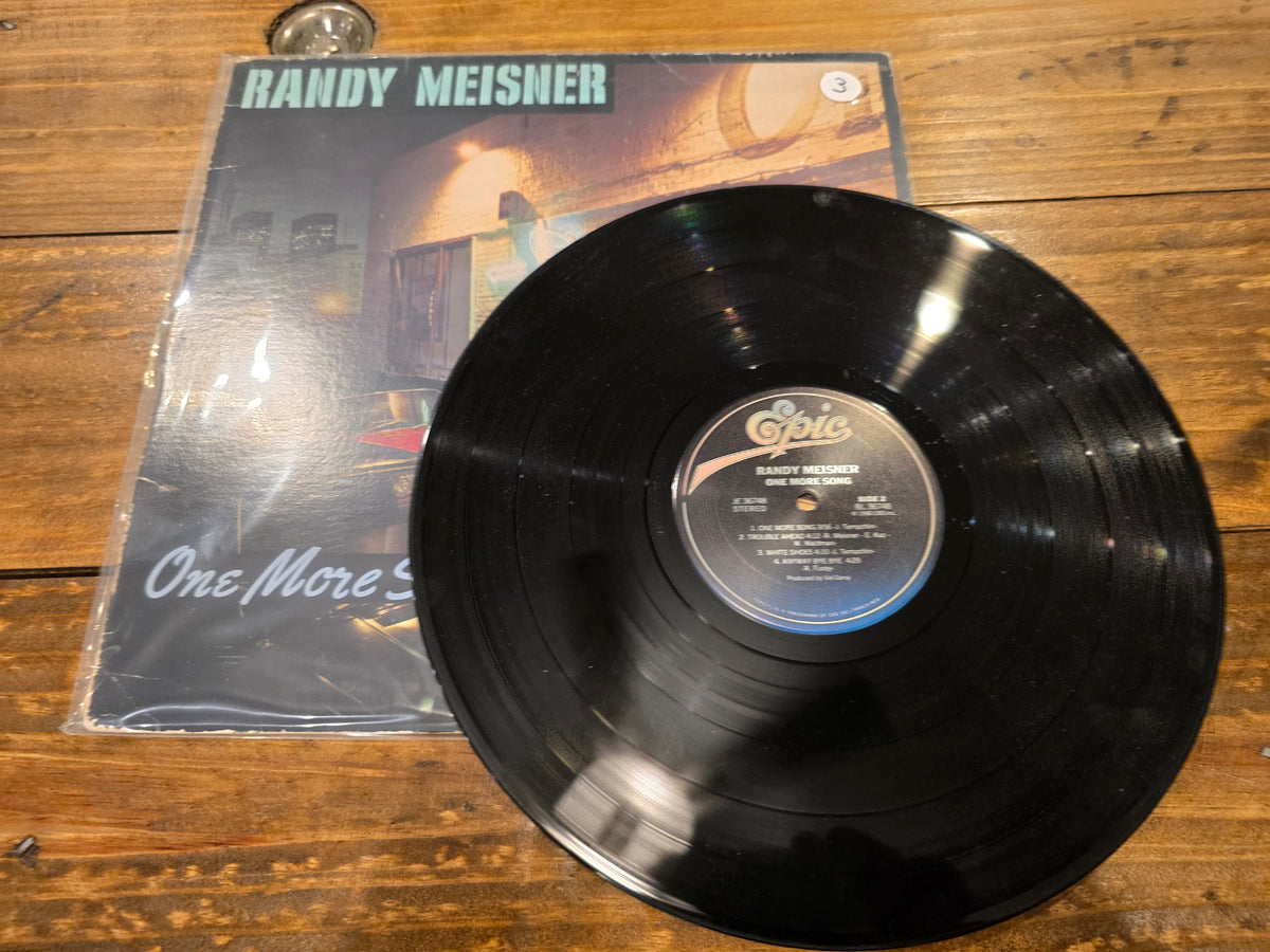 Randy Meisner – One More Song (1980, LP, Epic Records, JE-36748)