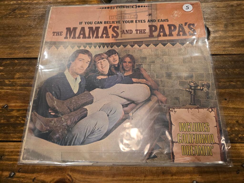 The Mamas & the Papas – If You Can Believe Your Eyes and Ears (1966, LP, Dunhill Records, DS-50006)