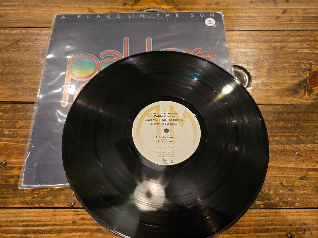 Pablo Cruise – A Place in the Sun (1977, LP, A&M Records, SP-4625)