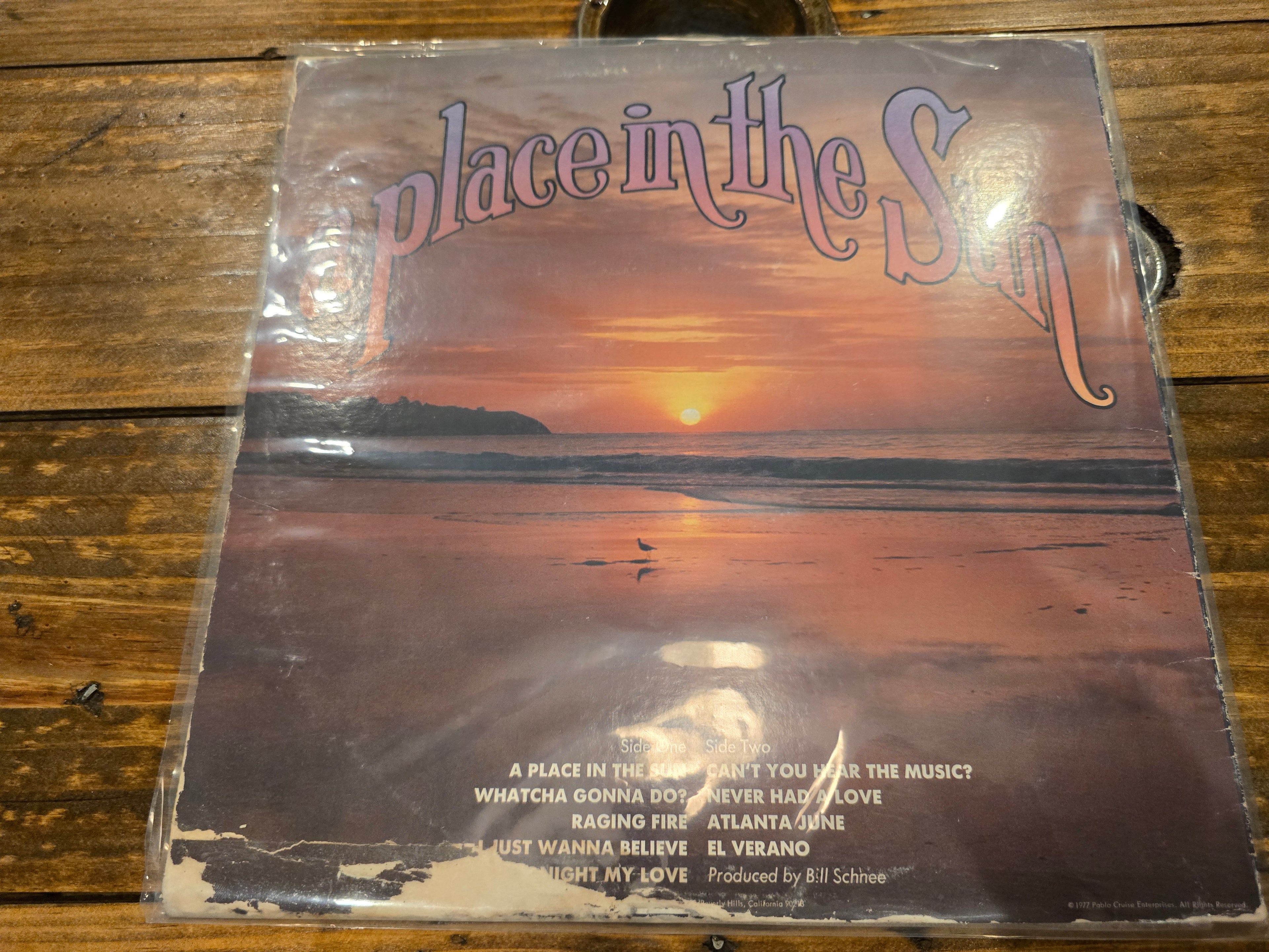 Pablo Cruise – A Place in the Sun (1977, LP, A&M Records, SP-4625)