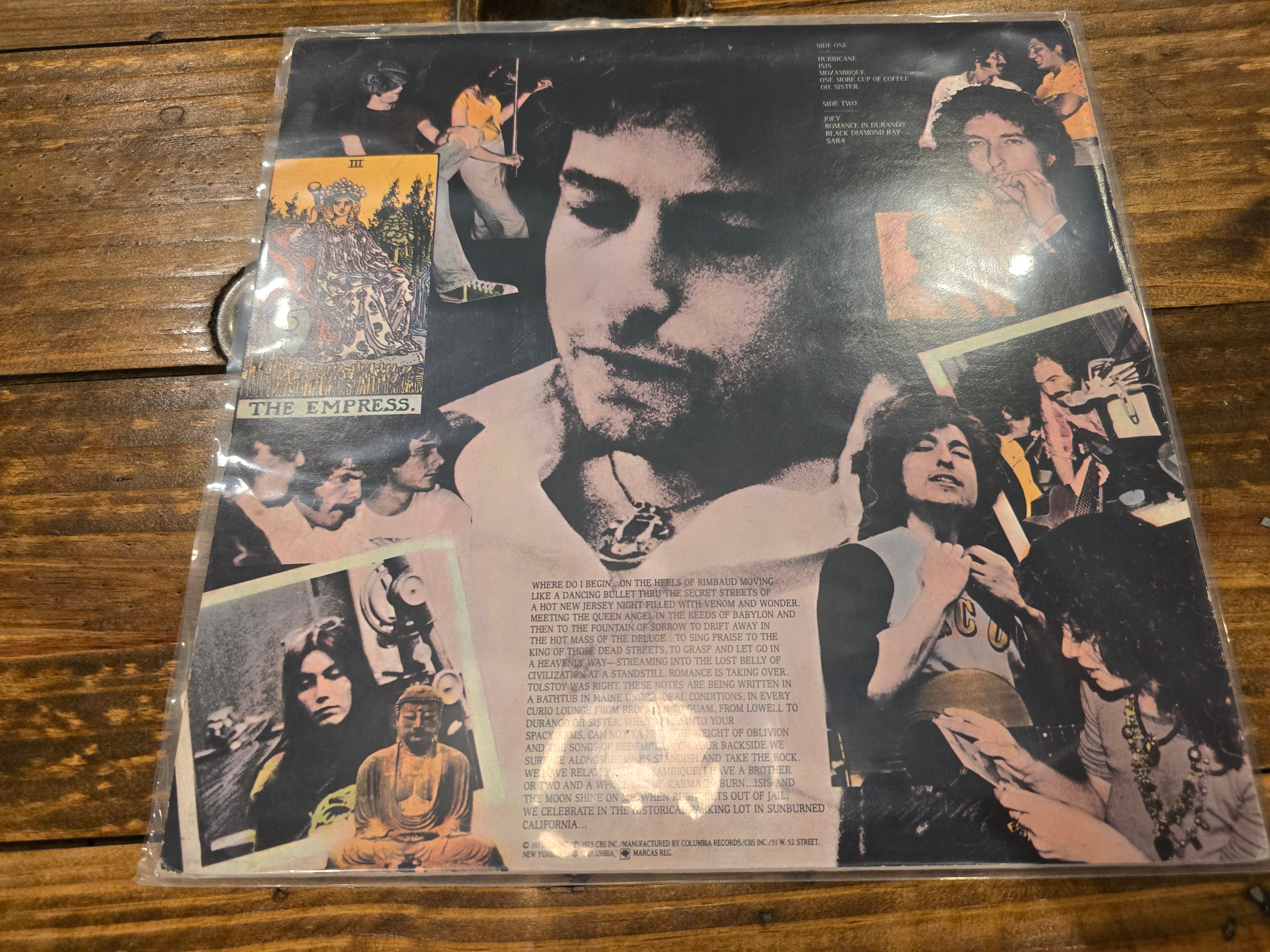 Bob Dylan – Desire (1976, LP, Columbia Records, PC-33893)