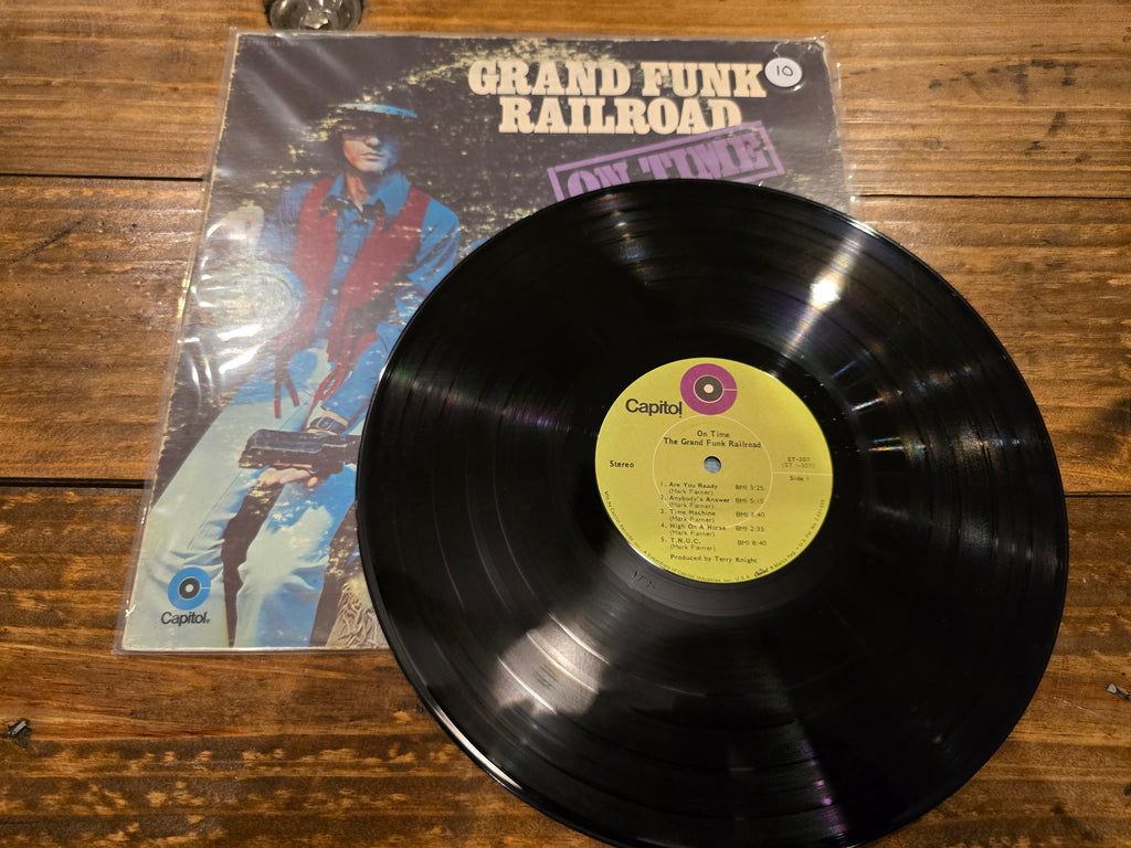 Grand Funk Railroad – On Time (1969, LP, Capitol Records, ST-307)