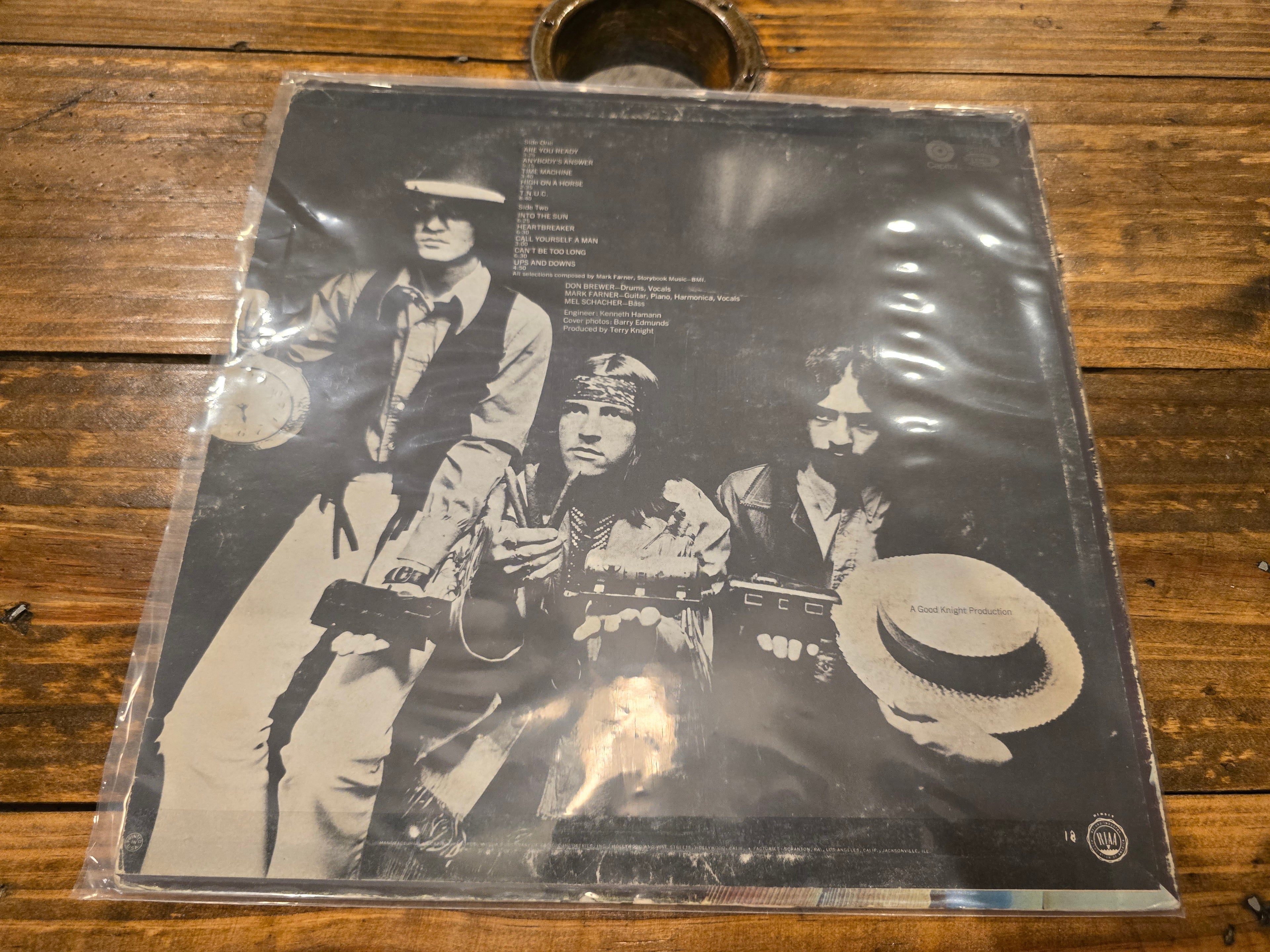 Grand Funk Railroad – On Time (1969, LP, Capitol Records, ST-307)