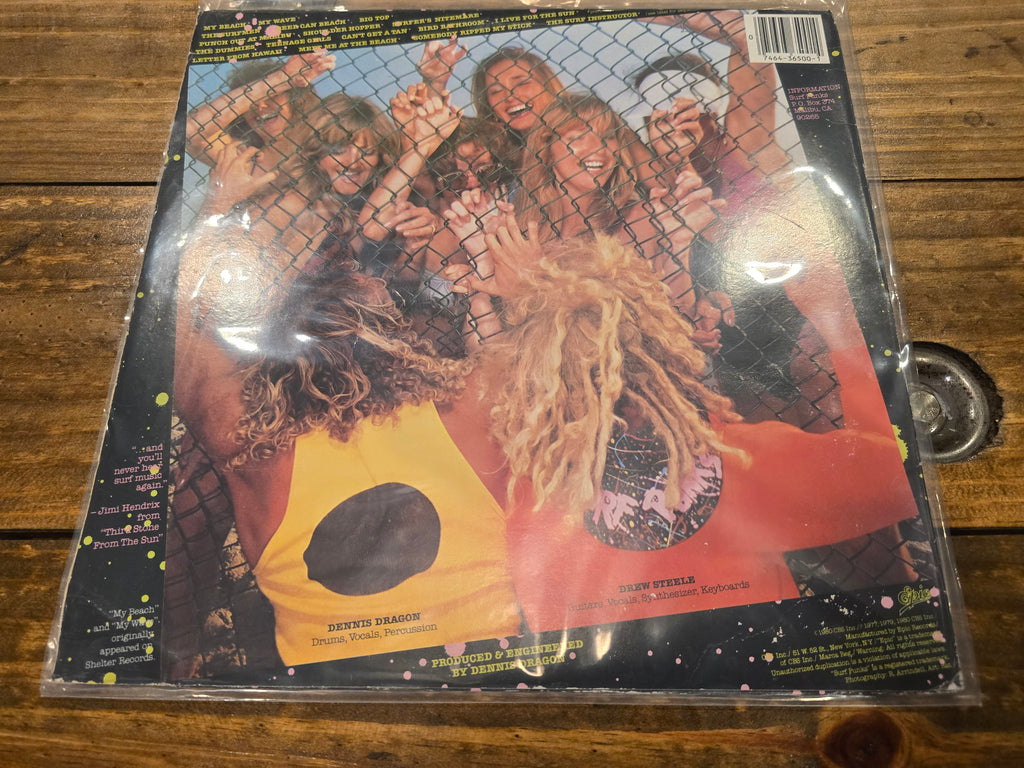 The Surf Punks – My Beach (1980, LP, Epic Records, PE-36500)