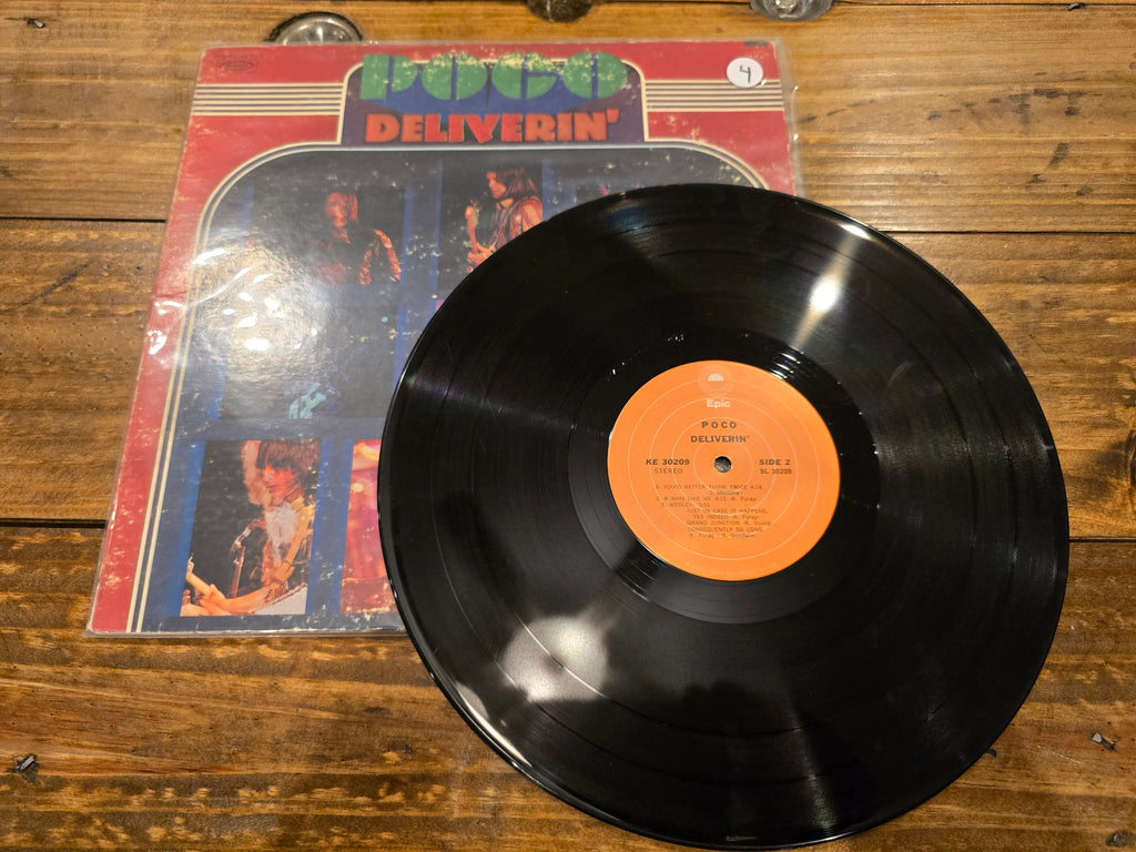 Poco – Deliverin' (1971, LP, Epic Records, KE-30209)