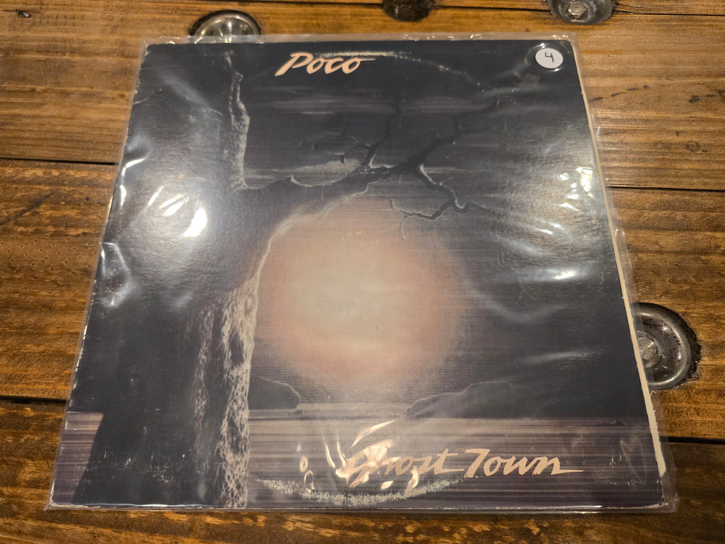 Poco – Ghost Town (1982, LP, Atlantic Records, 80008-1)