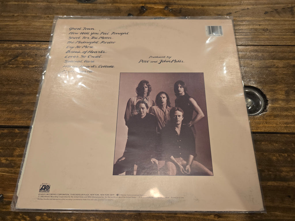 Poco – Ghost Town (1982, LP, Atlantic Records, 80008-1)