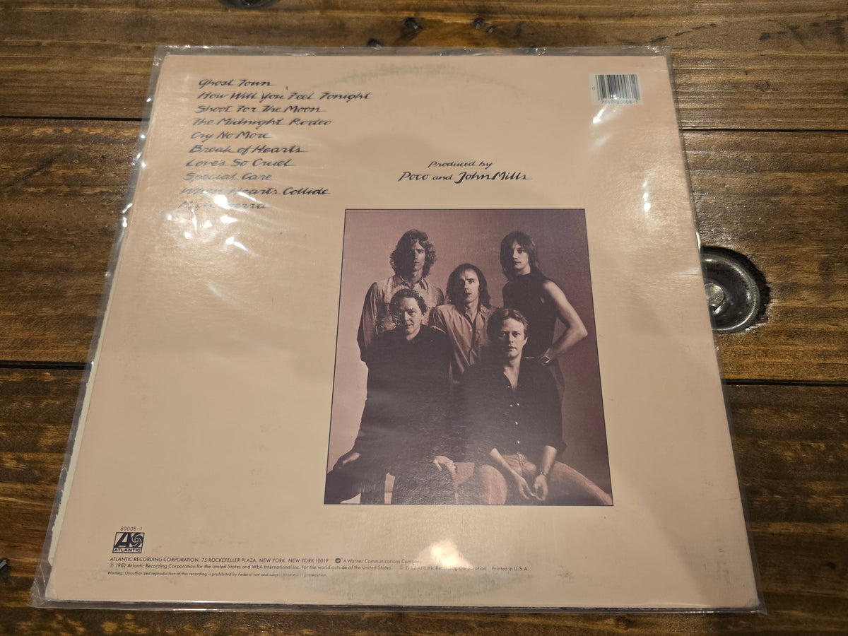 Poco – Ghost Town (1982, LP, Atlantic Records, 80008-1)