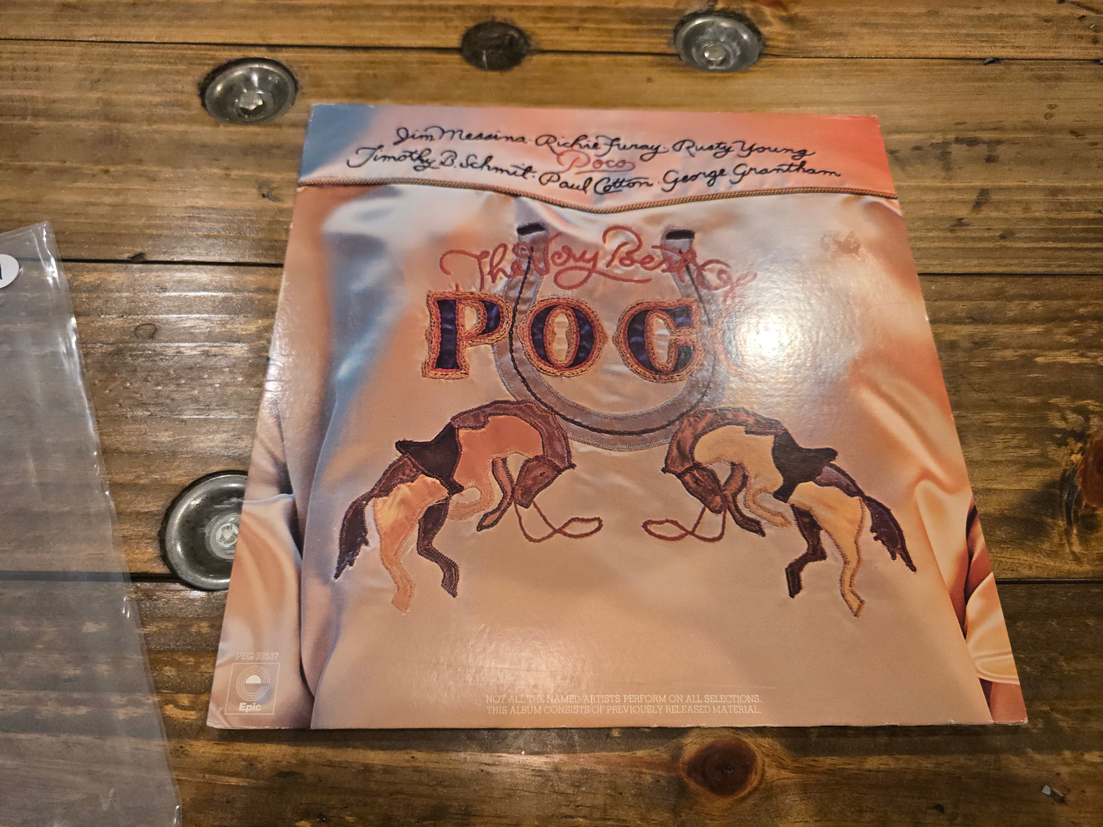 Poco – The Very Best of Poco (1975, LP, Epic Records, PEG 33537)