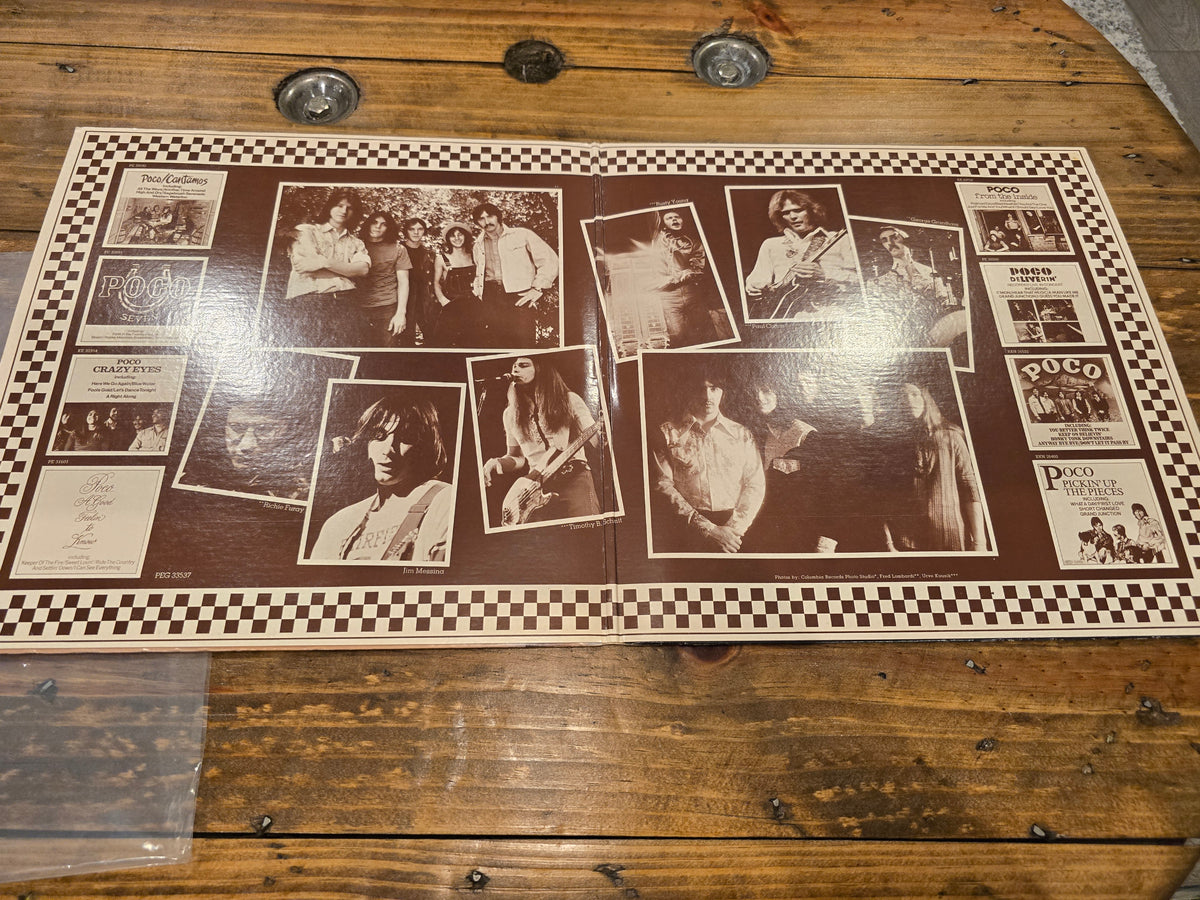 Poco – The Very Best of Poco (1975, LP, Epic Records, PEG 33537)
