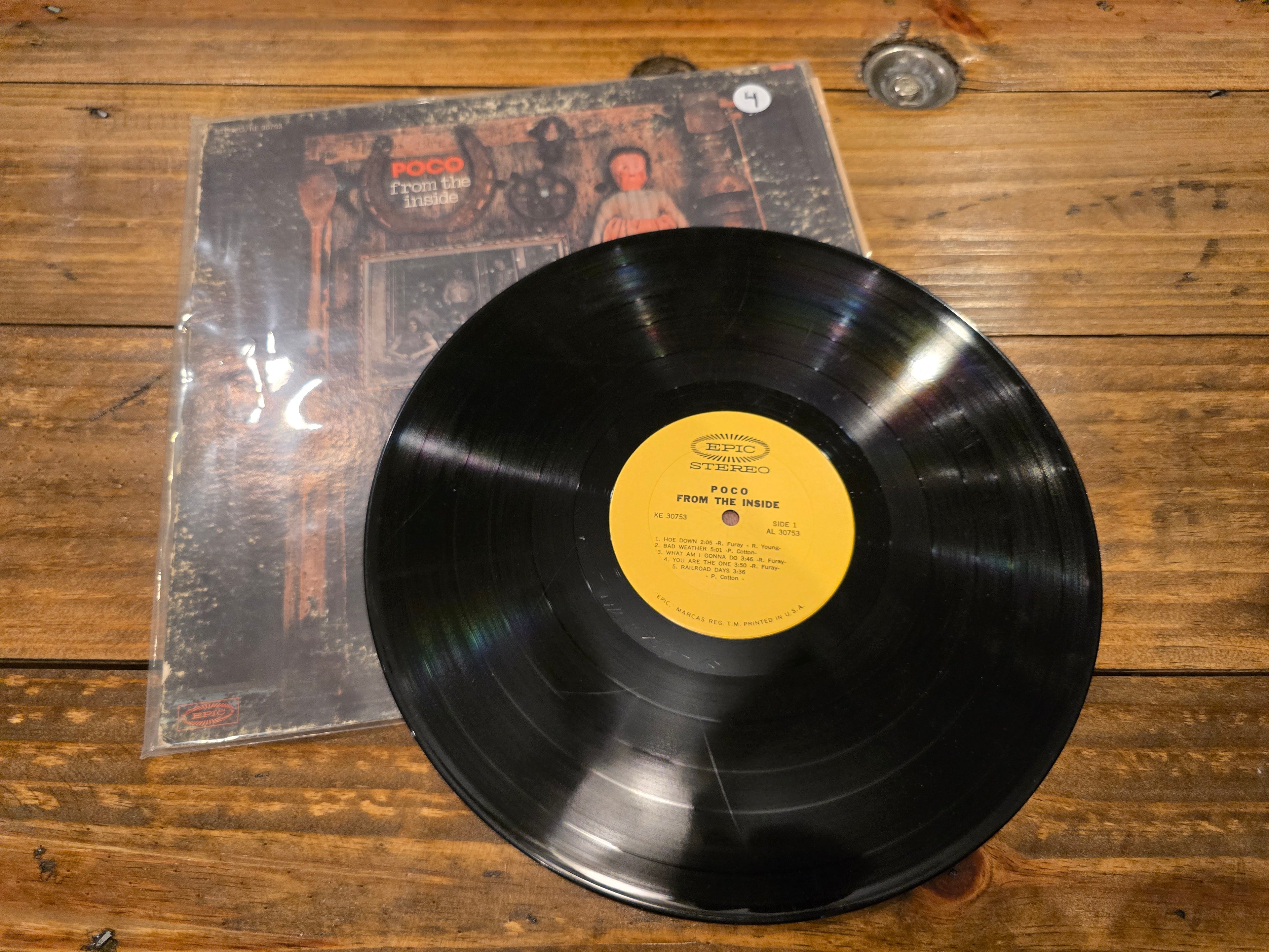 Poco – From the Inside (1971, LP, Epic Records, AL 30753)