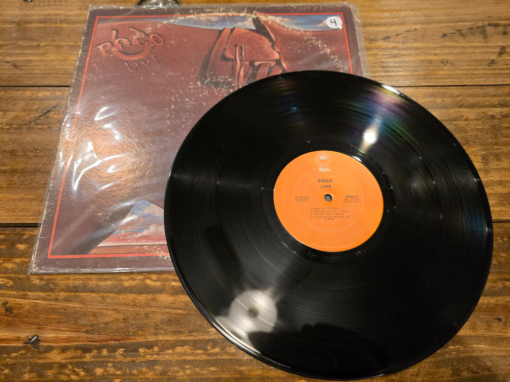 Poco – Poco Live (1976, LP, Epic Records, AL 33336)