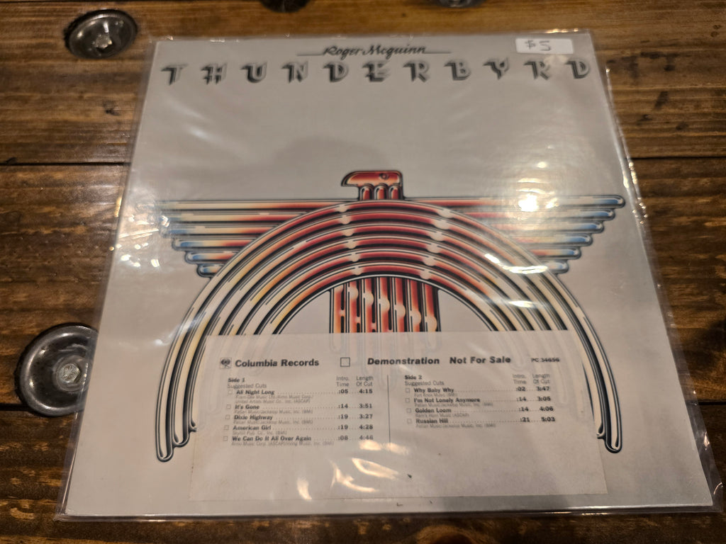 Roger McGuinn – Thunderbyrd (1977, LP, Columbia Records, PC 34656)