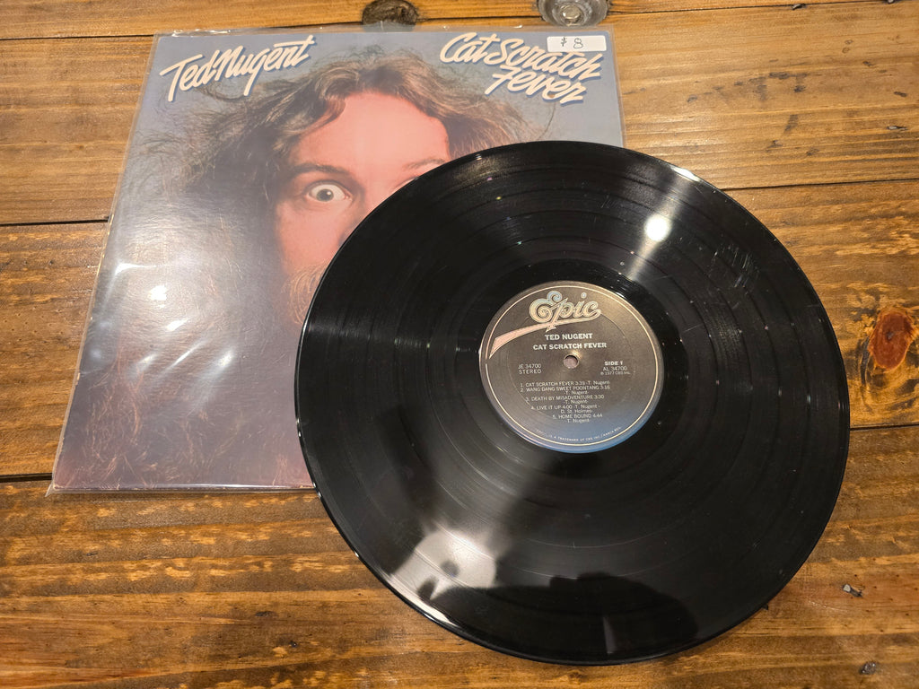 Ted Nugent – Cat Scratch Fever (1977, LP, Epic Records, AL 34700)