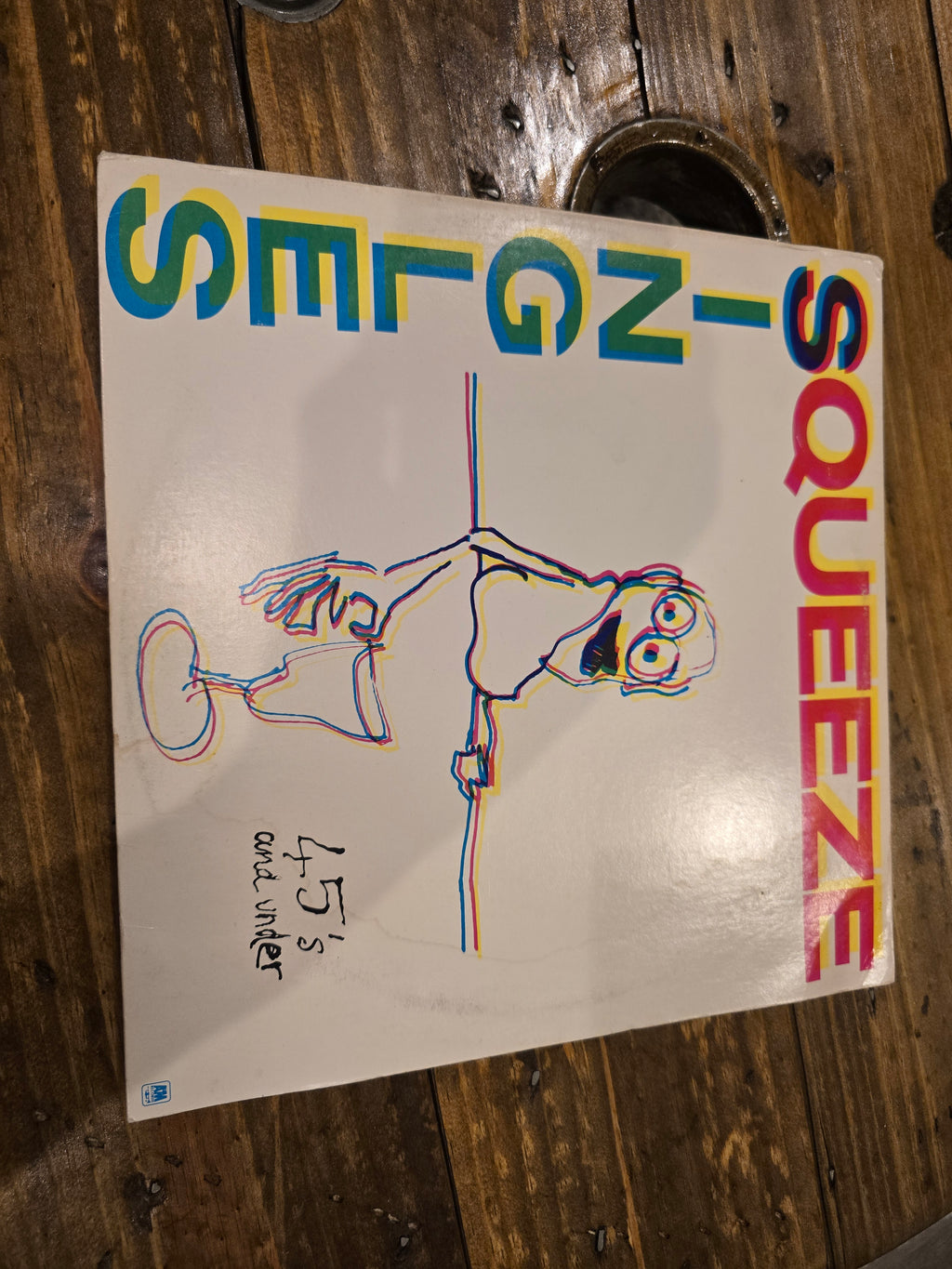Squeeze – Singles – 45's and Under (1982, LP, A&M Records, SP-4922)