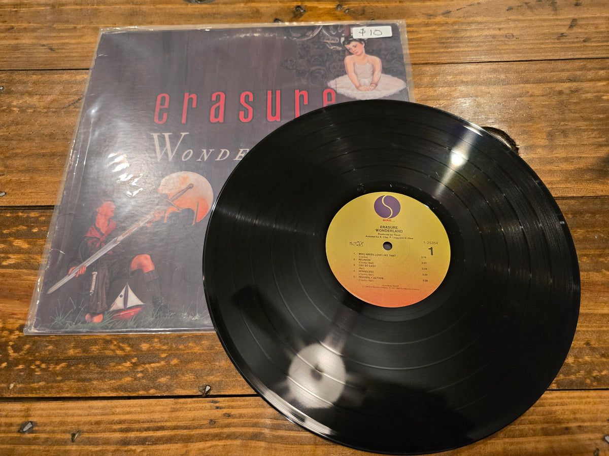Erasure – Wonderland (1986, LP, Sire Records, 1-25354)