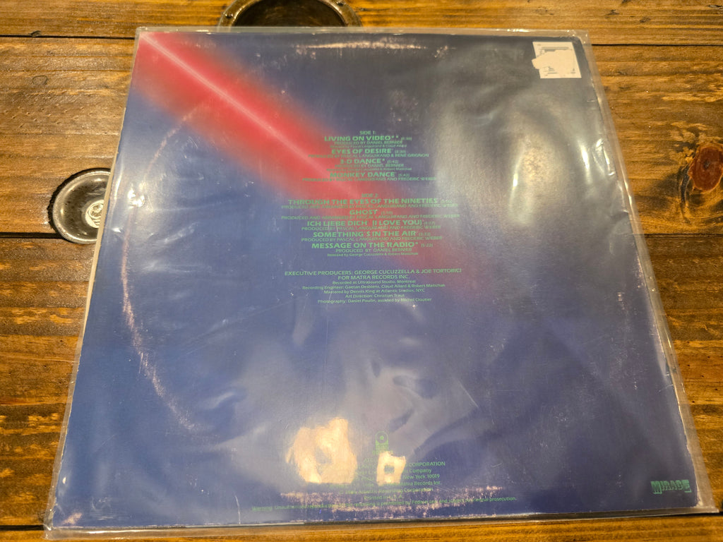 Trans-X – Living on Video (1983, LP, Attic Records, 90518-1)