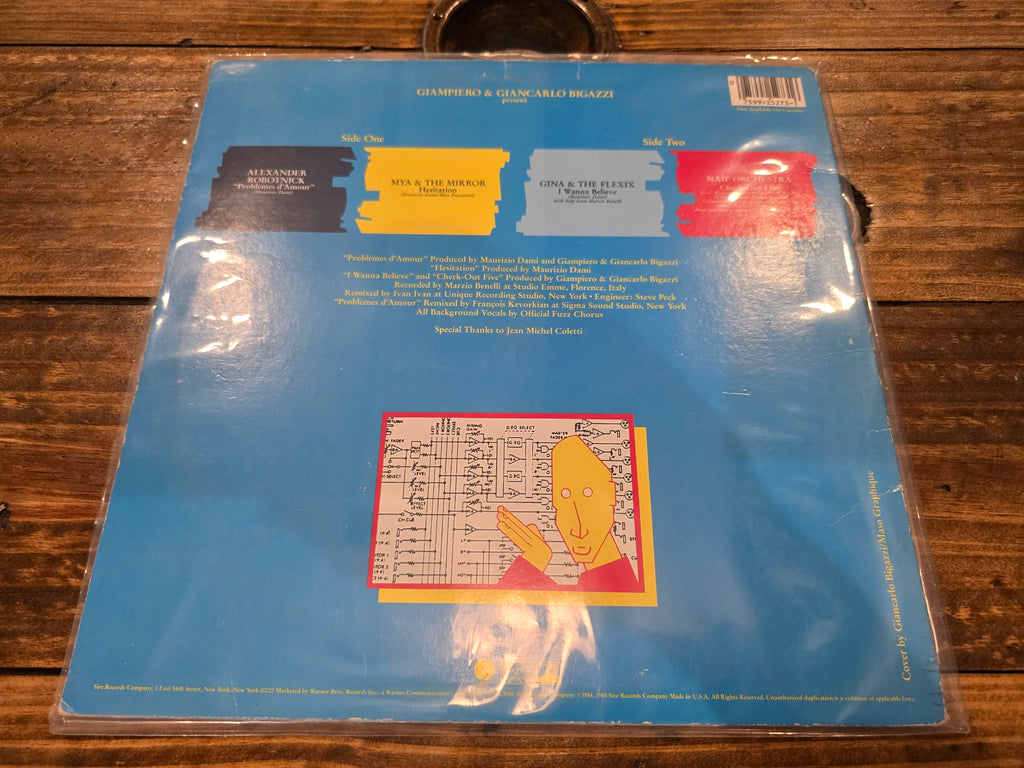 Giampiero & Giancarlo Bigazzi – Fuzz Dance (1984, LP, Warner Bros., 1-25273)
