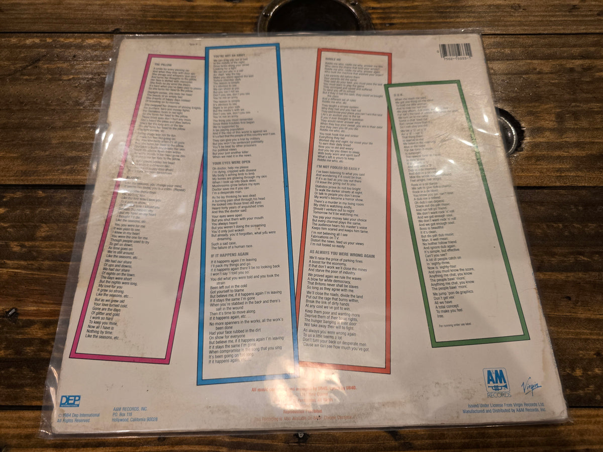 UB40 – Geffery Morgan (1984, LP, DEP International, SP-05033)