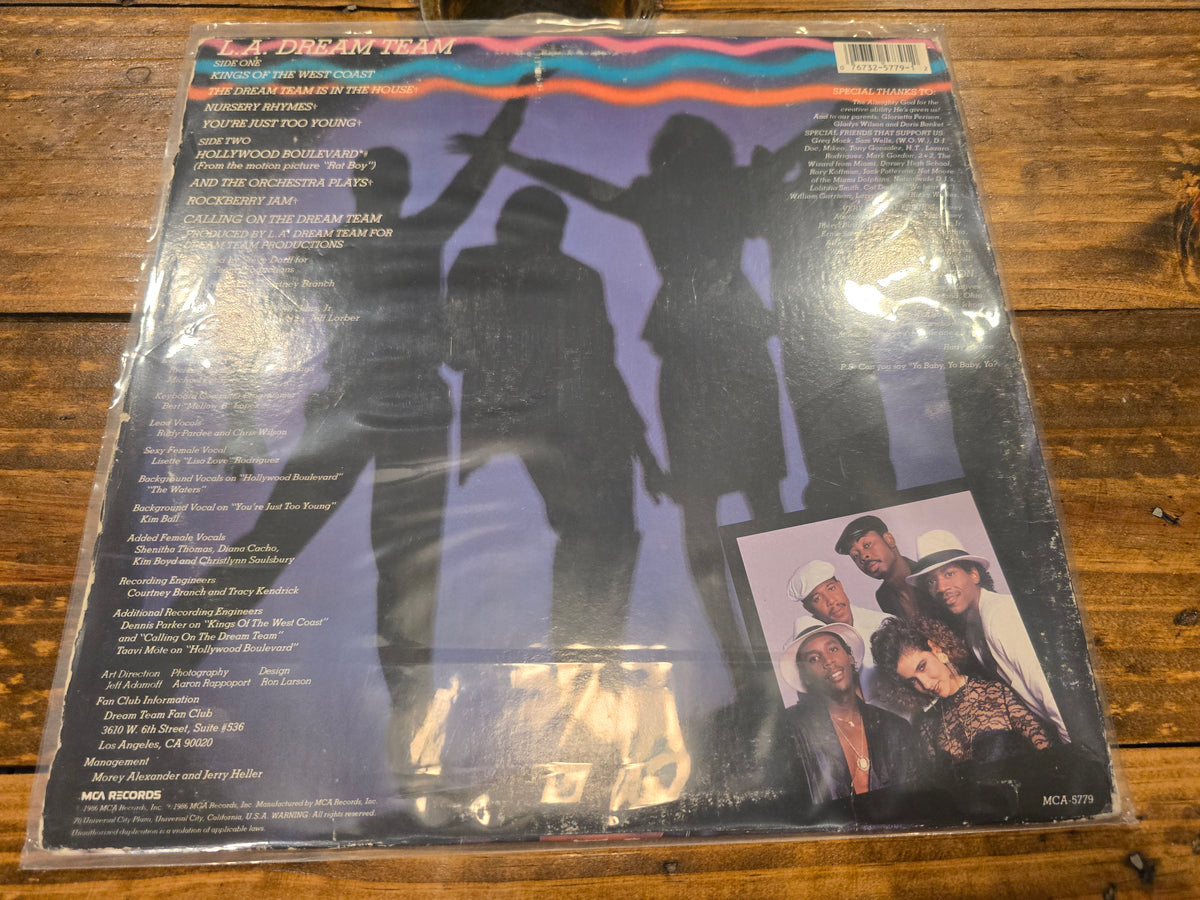 L.A. Dream Team – Kings of the West Coast (1986, LP, MCA Records, MCA-5779)