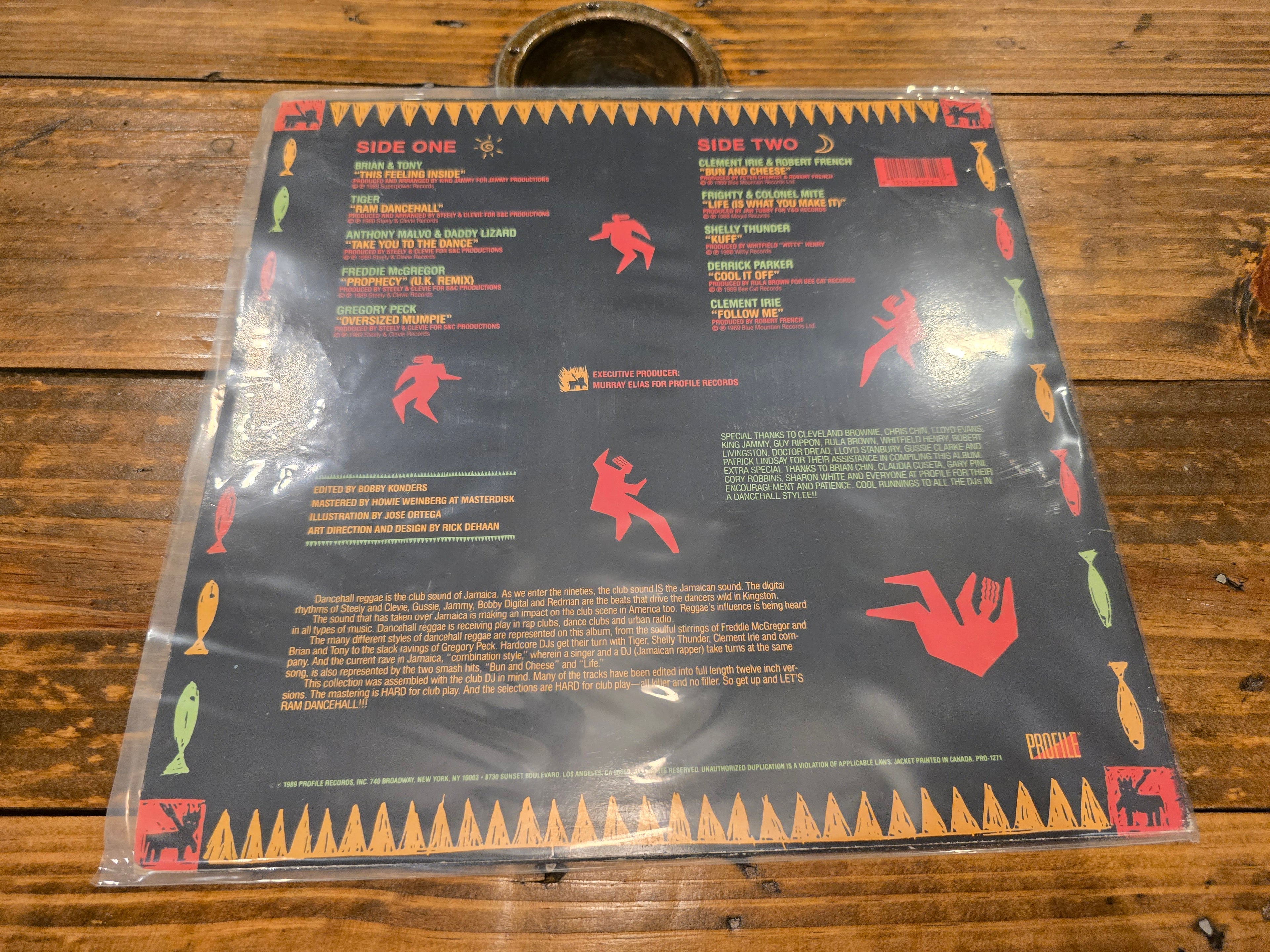 Various – Dancehall Stylee: The Best of Reggae Dance Hall Music (1988, LP, Profile Records, PRO-1271A)