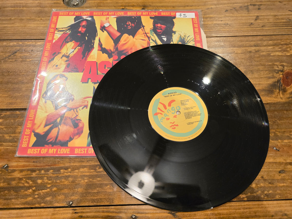 Aswad – Best of My Love (1988, LP, Mango/Island Records, 162-537-850-1)