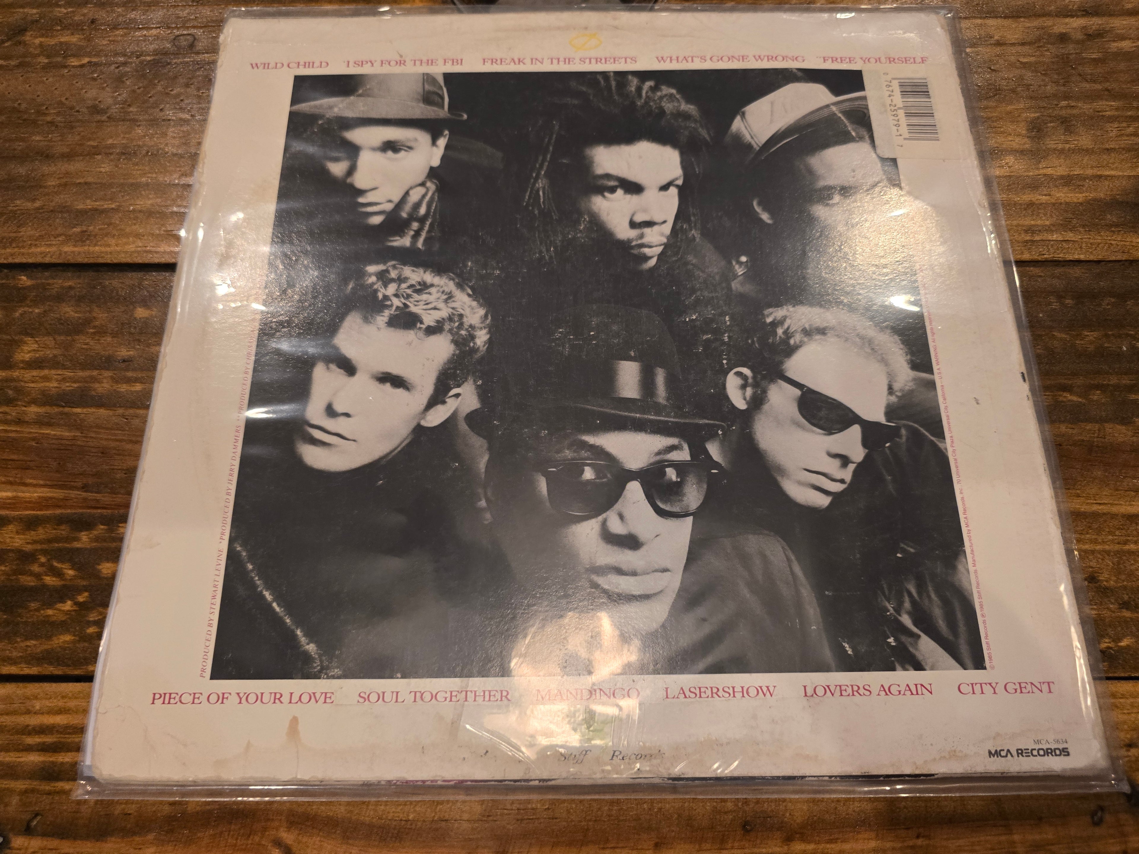 The Untouchables – Wild Child (1985, LP, MCA Records, MCA-5634)