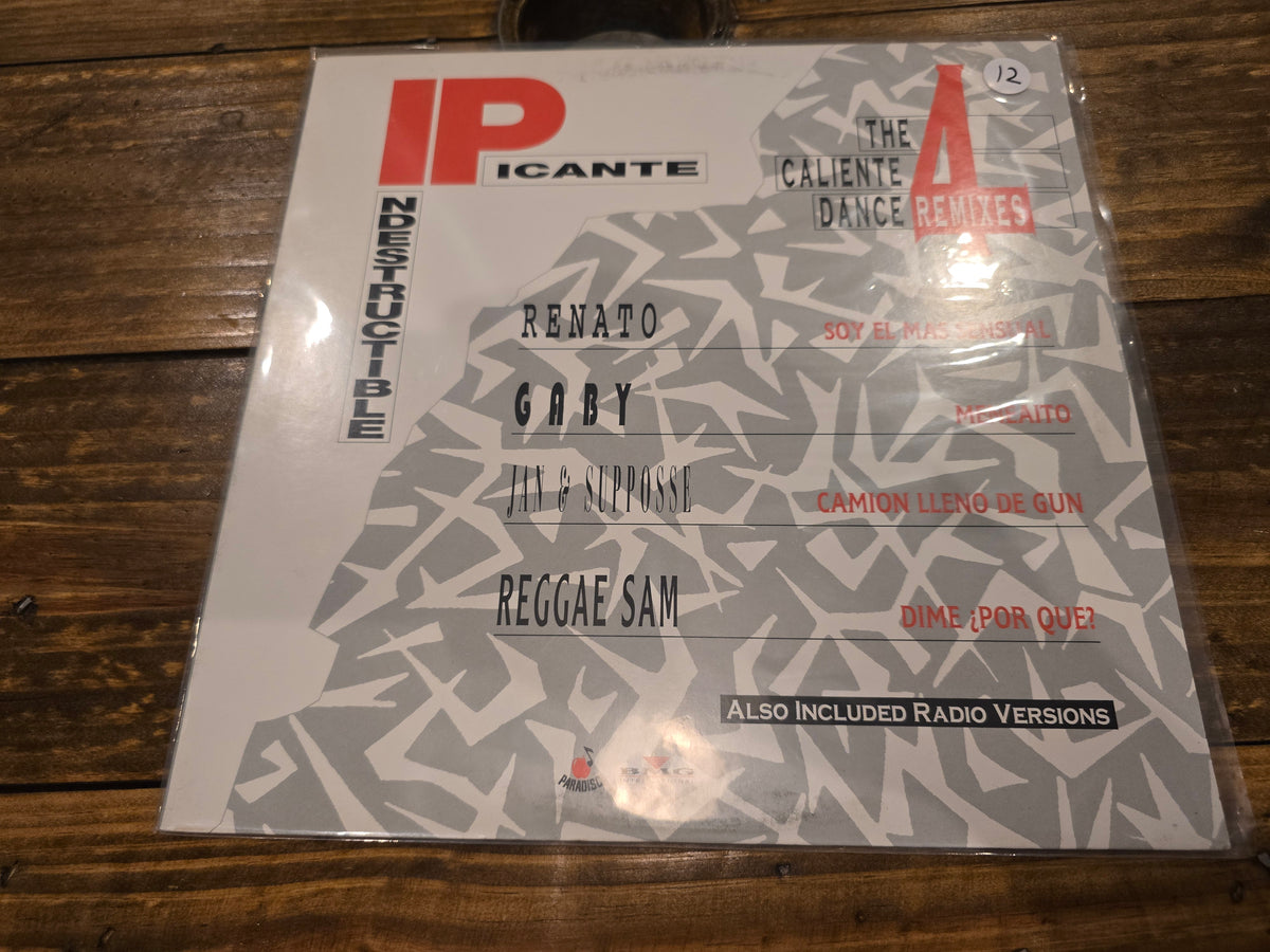 Various – Indestructible (LP, Picante Records, 1158-1-RLDJ, Promo)