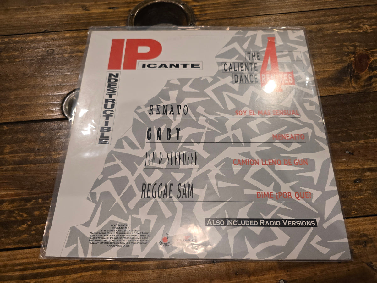 Various – Indestructible (LP, Picante Records, 1158-1-RLDJ, Promo)
