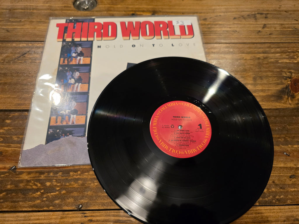 Third World – Hold On to Love (1987, LP, CBS/Columbia, AL-40400)