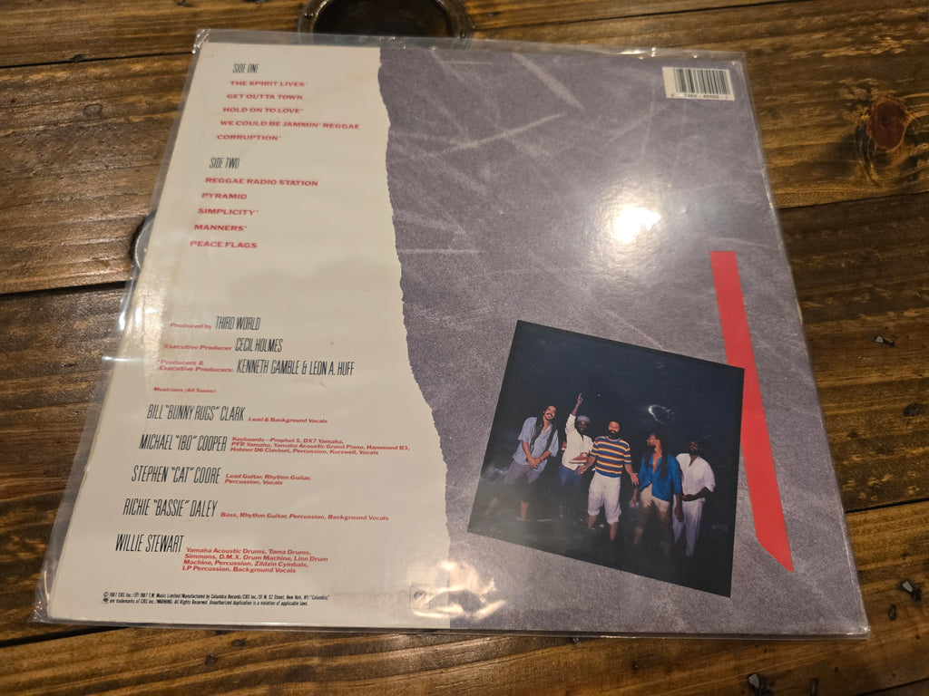 Third World – Hold On to Love (1987, LP, CBS/Columbia, AL-40400)