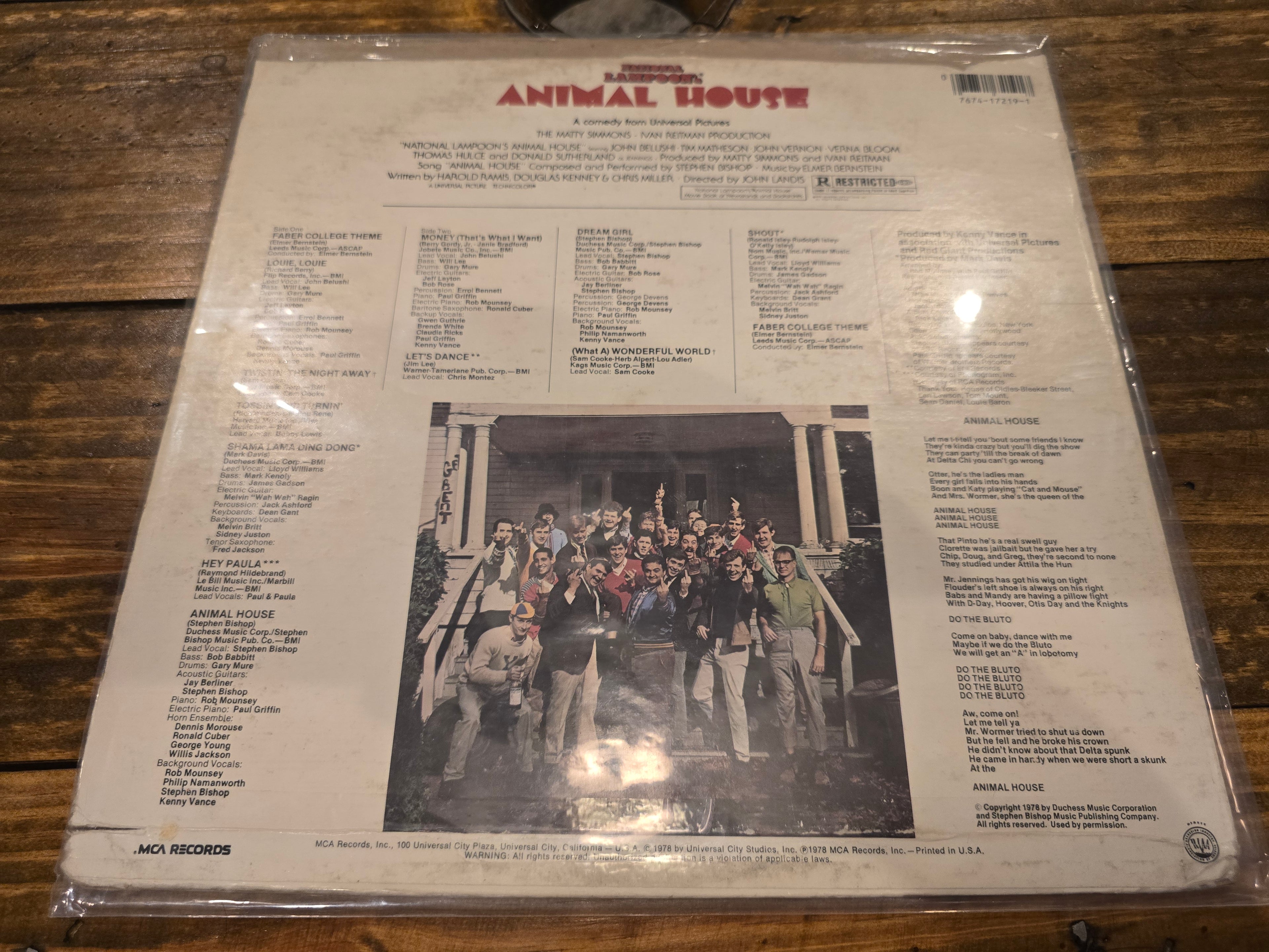 Various – National Lampoon's Animal House (Soundtrack) (1978, LP, MCA Records, MCA-37219)