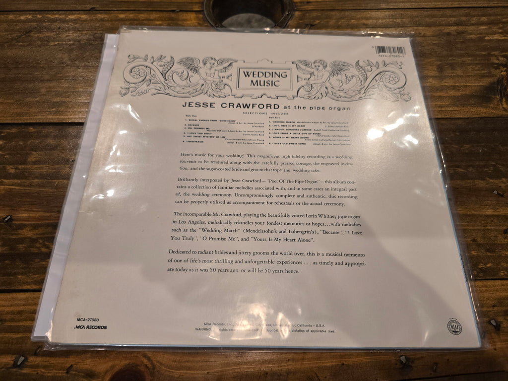 Jesse Crawford – Wedding Music (LP, MCA Records, MCA-27080)